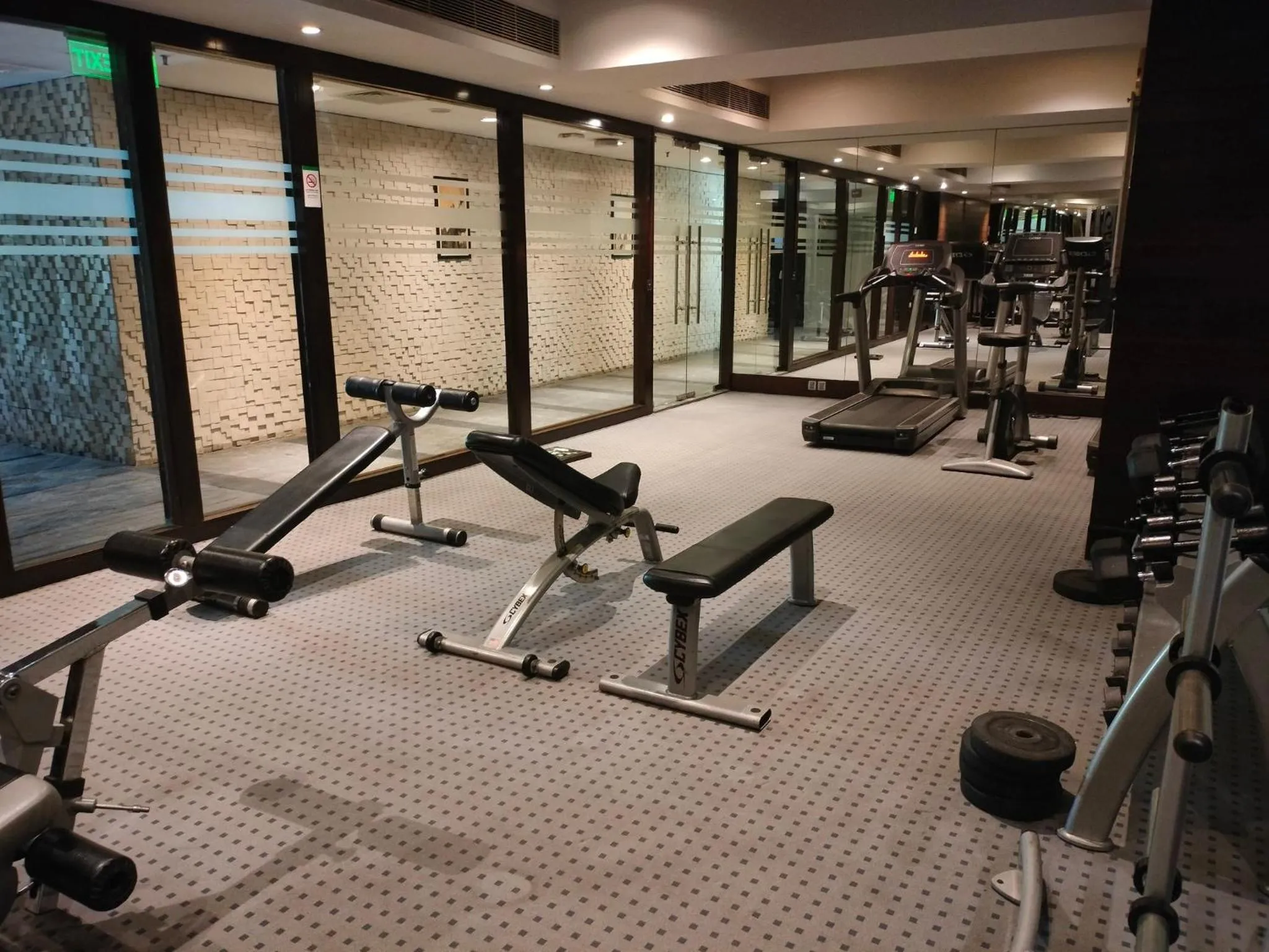 Fitness centre/facilities in Holiday Inn Chandigarh Panchkula, an IHG Hotel