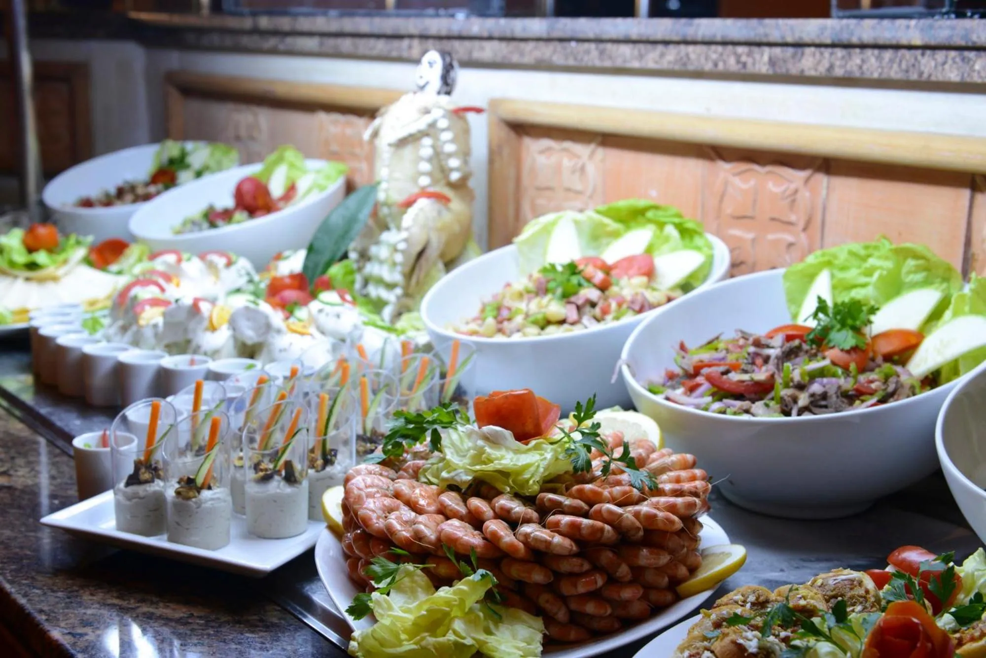 Food and drinks in Vincci Saphir Palace & Spa