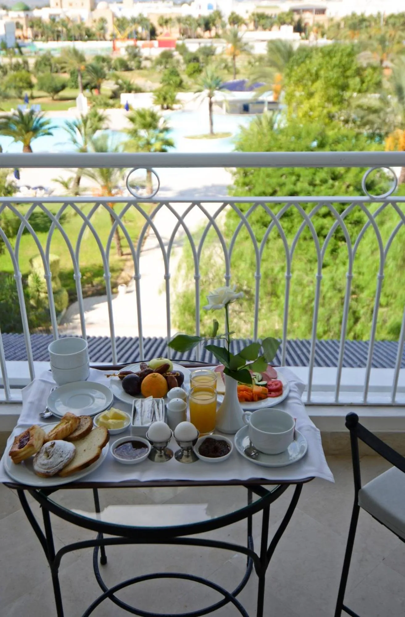 Balcony/Terrace in Vincci Saphir Palace & Spa