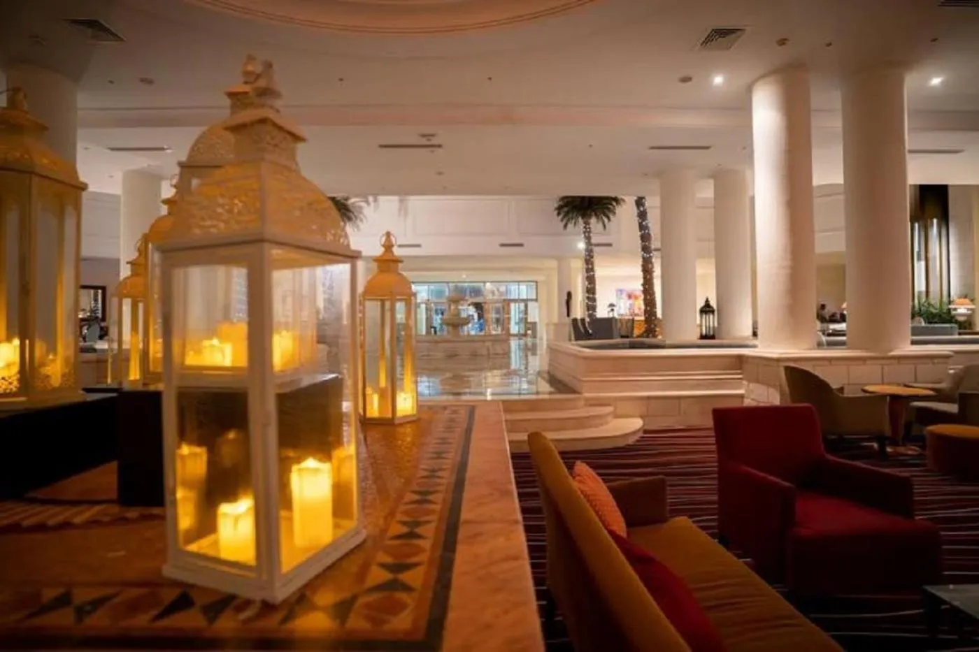 Lobby or reception in Vincci Saphir Palace & Spa