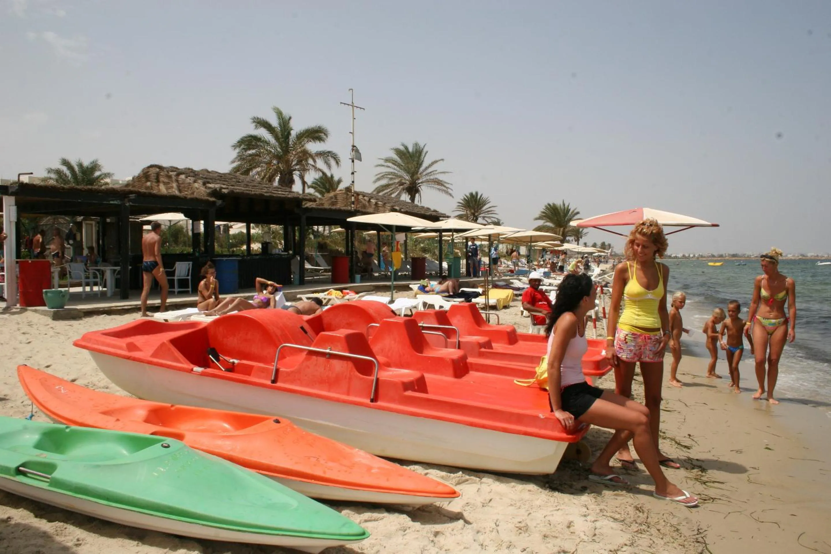 Beach in El Mouradi Skanes