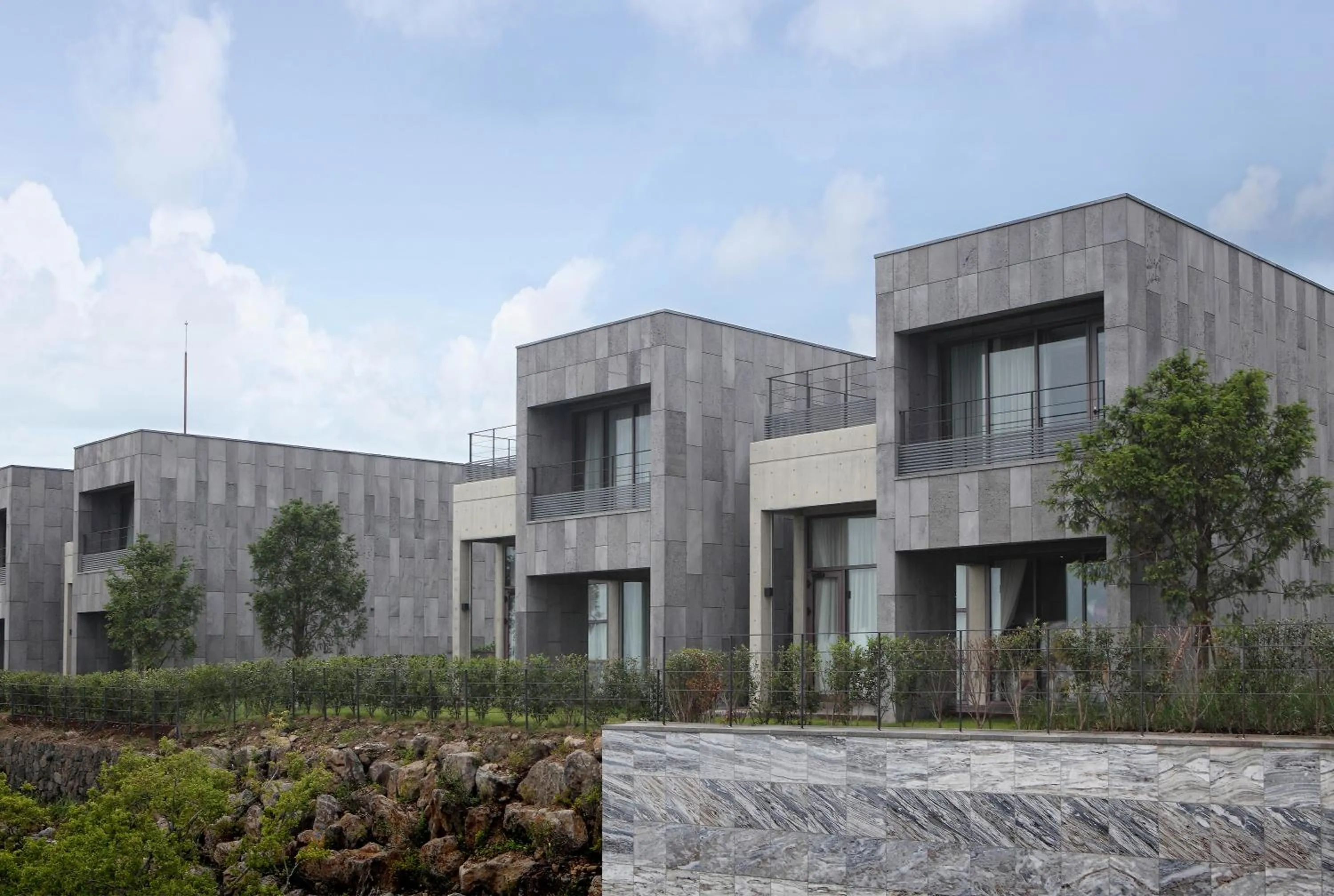 Property building in Lotte Resort Jeju Artvillas