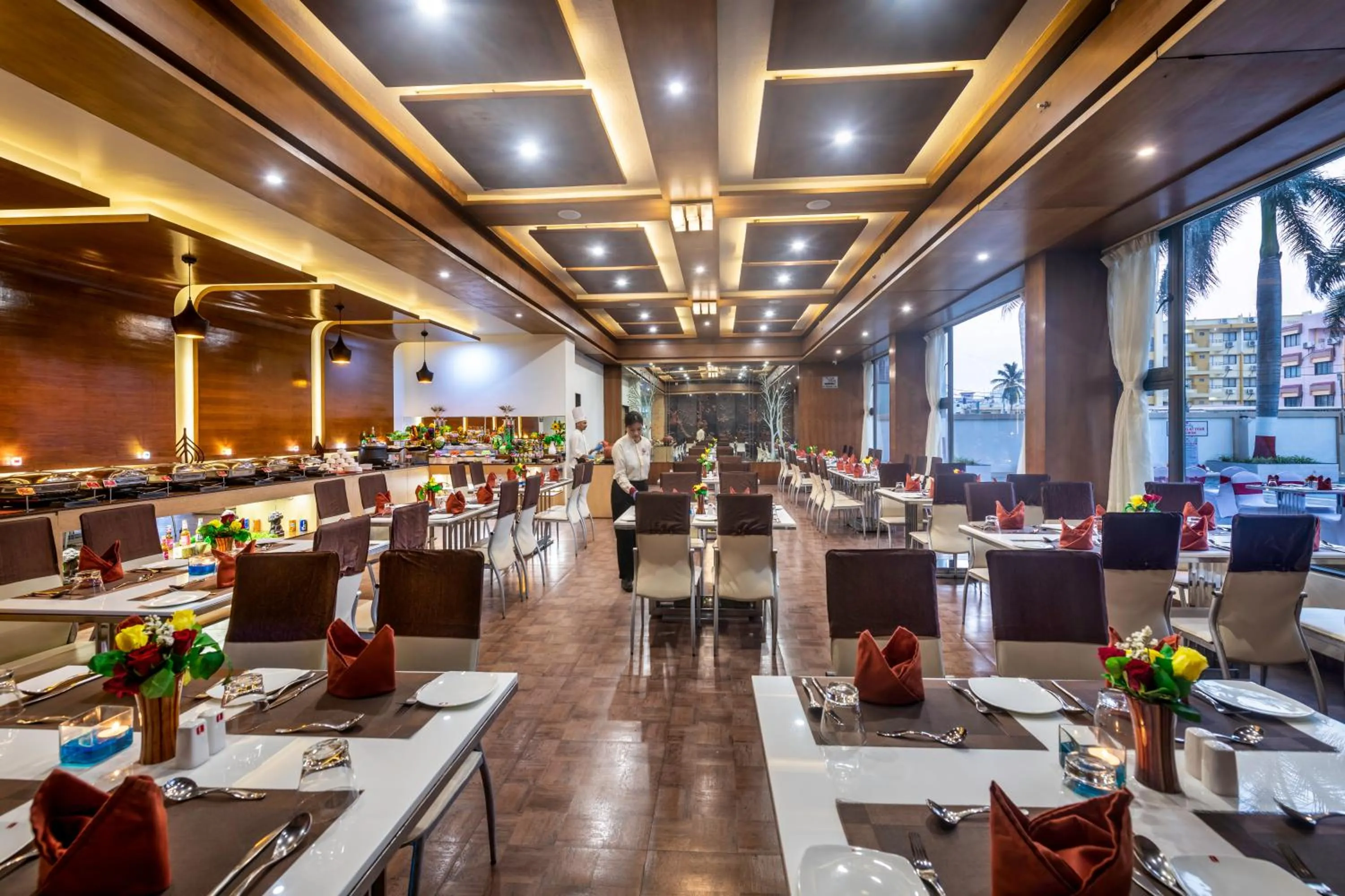 Breakfast in Lords Inn Somnath