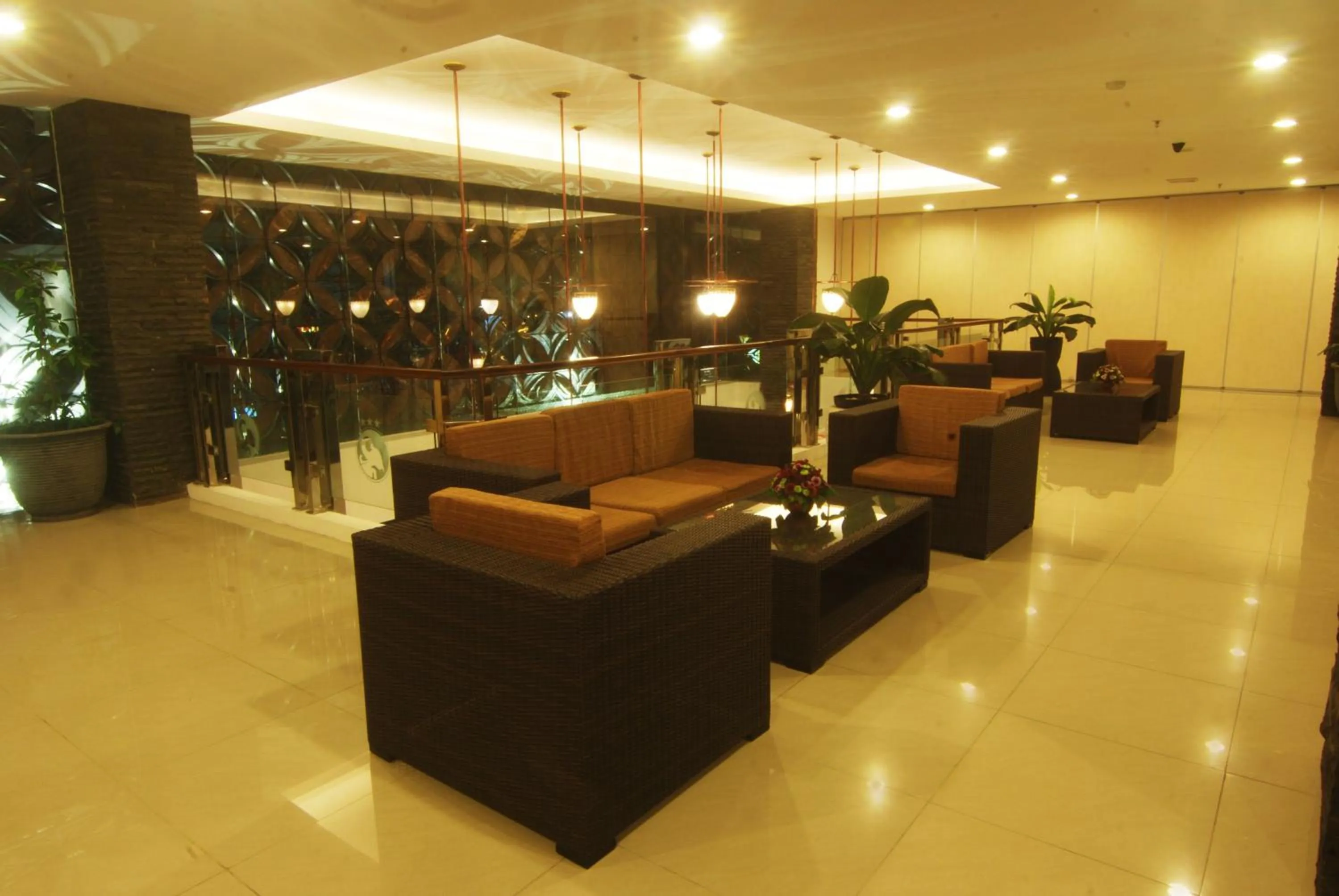 Lobby or reception in Hotel Arjuna