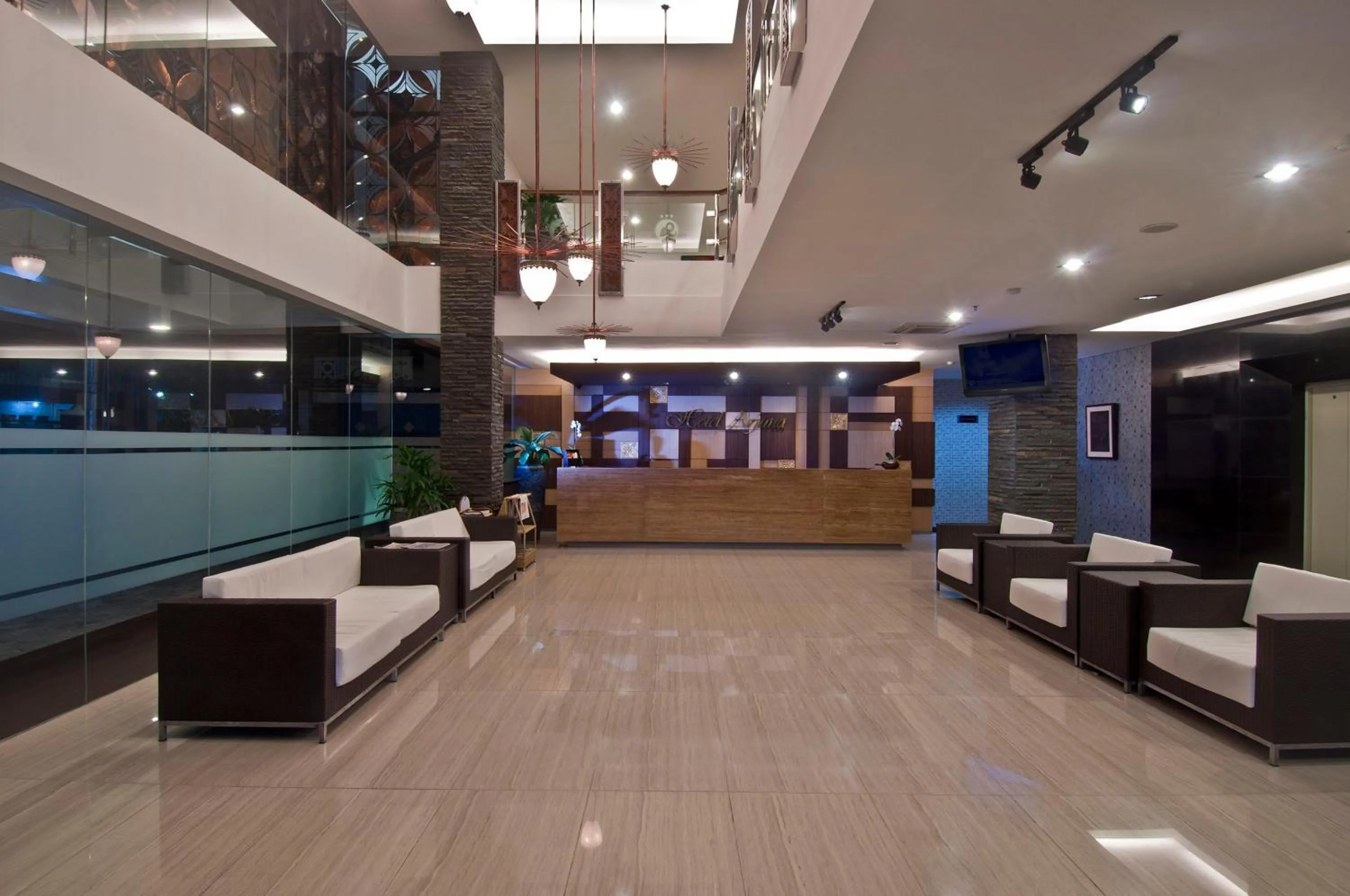 Lobby or reception in Hotel Arjuna