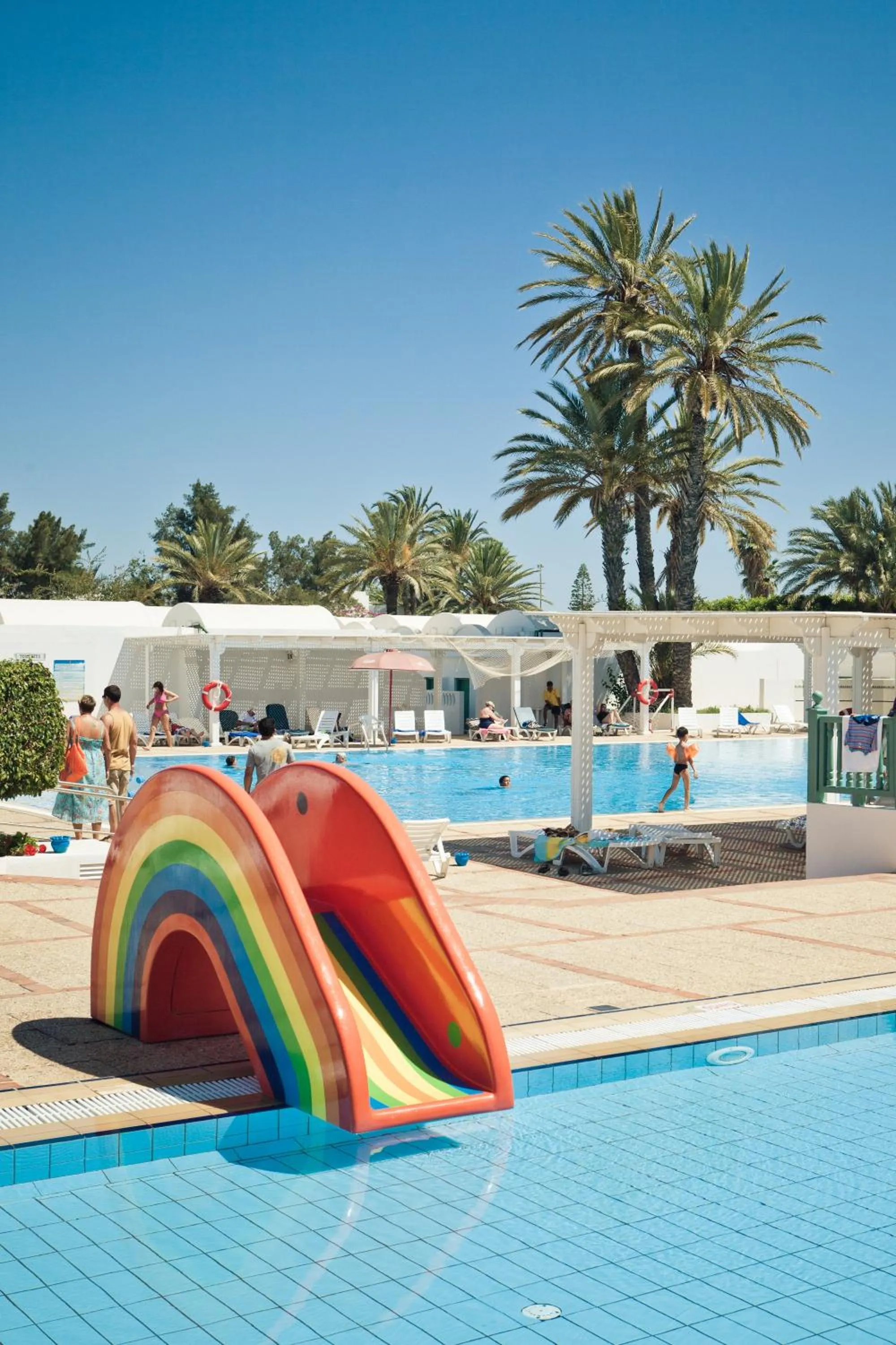 Swimming pool in El Mouradi Club Kantaoui