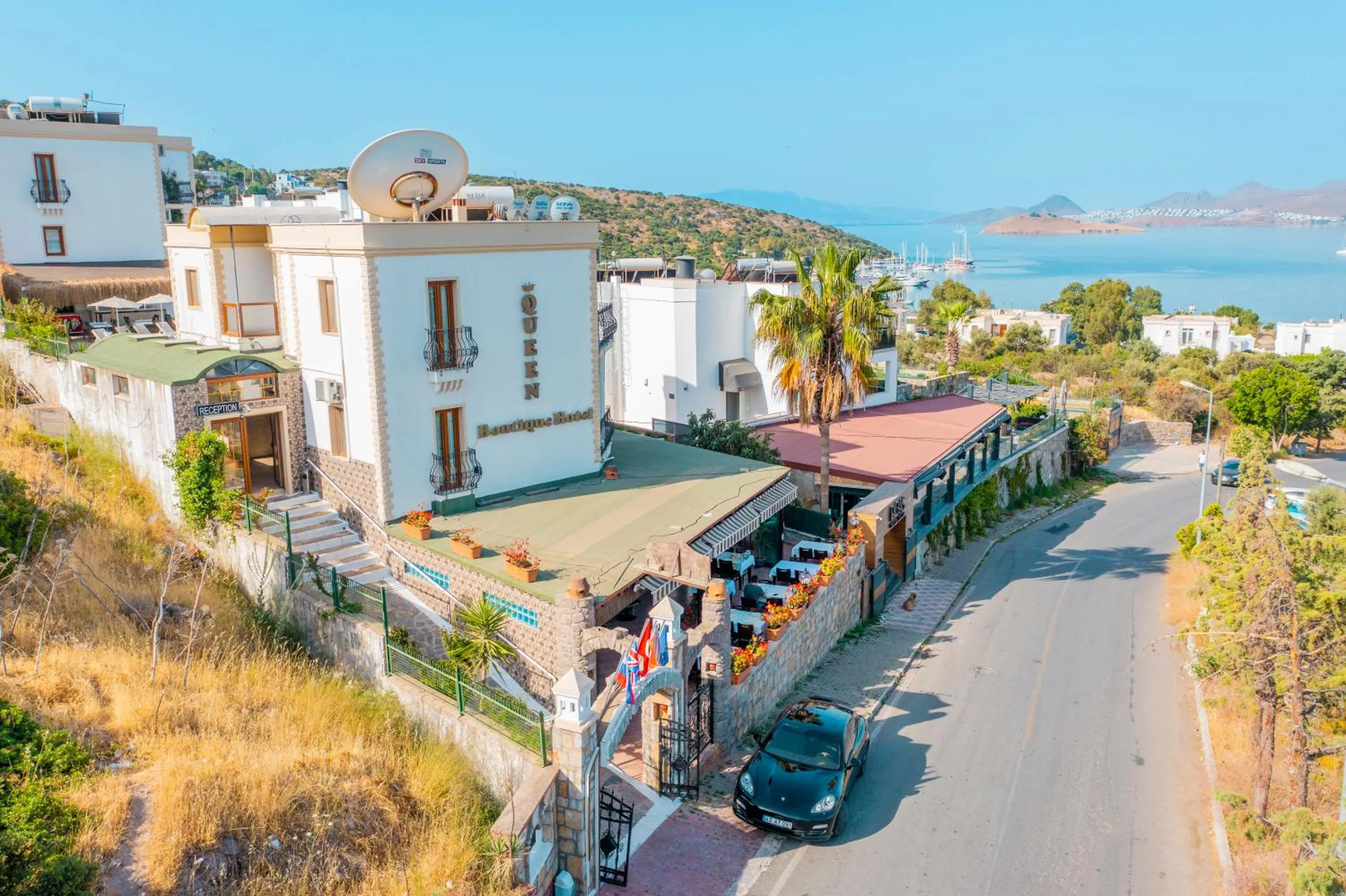 Street view in Queen Boutique Hotel