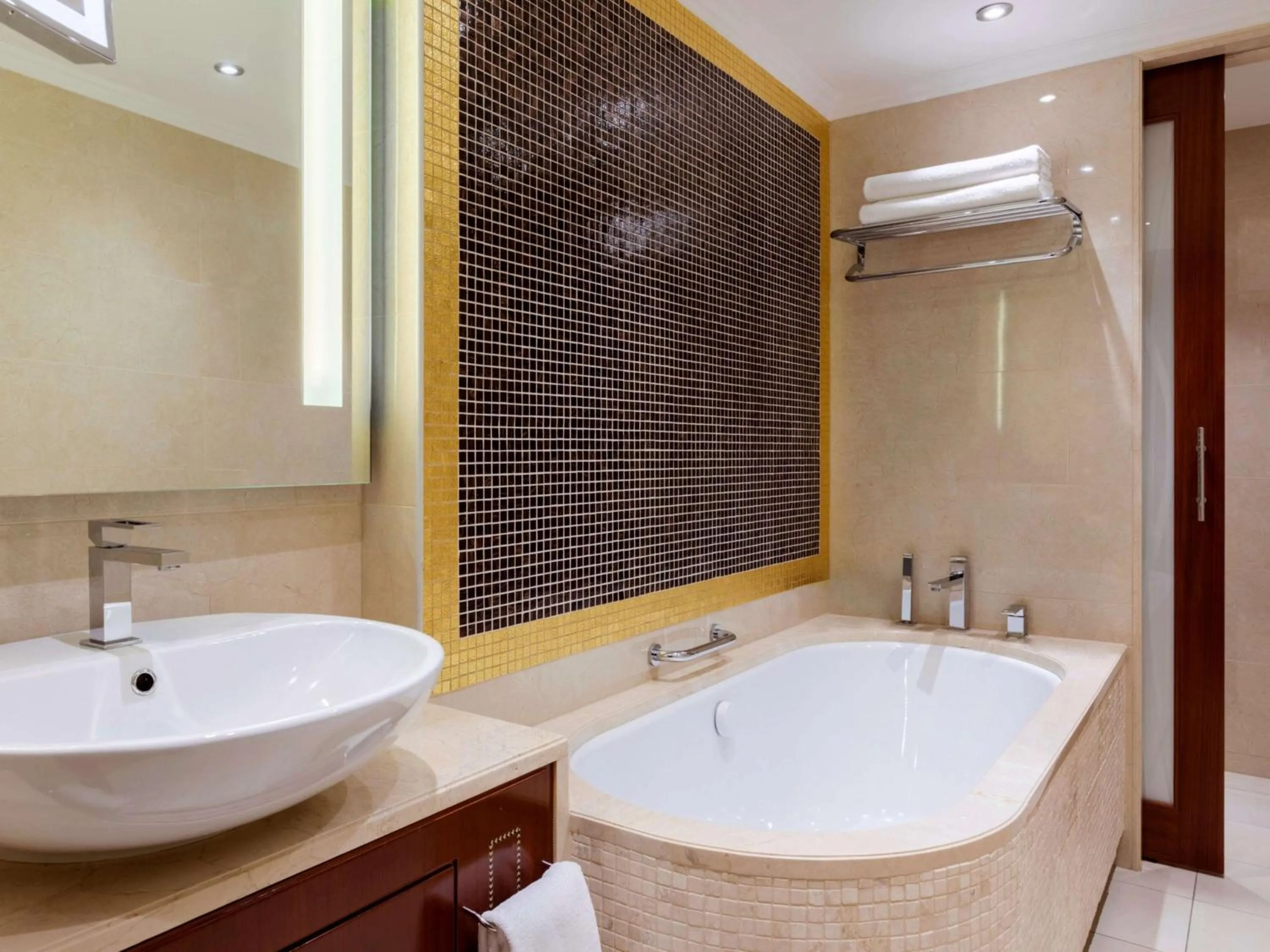 Bathroom in Grand Hotel Kempinski Vilnius