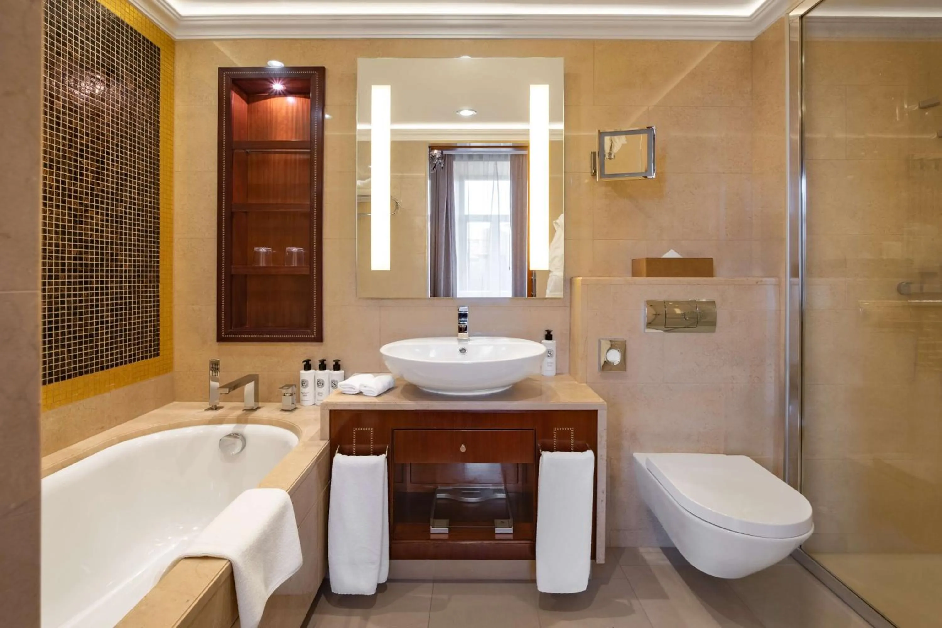 Bathroom in Grand Hotel Kempinski Vilnius