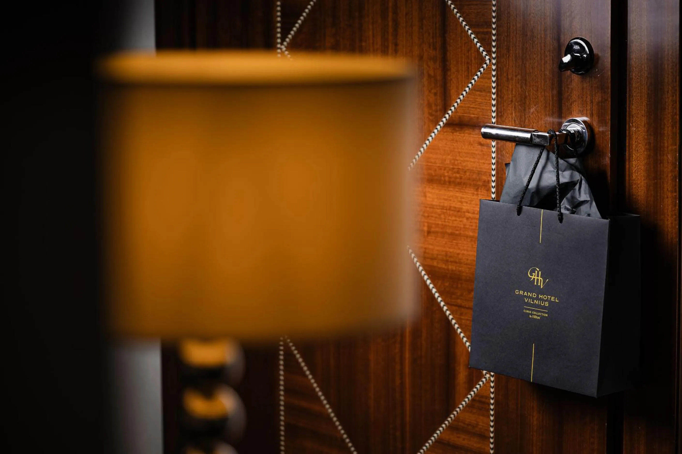 Decorative detail in Grand Hotel Kempinski Vilnius