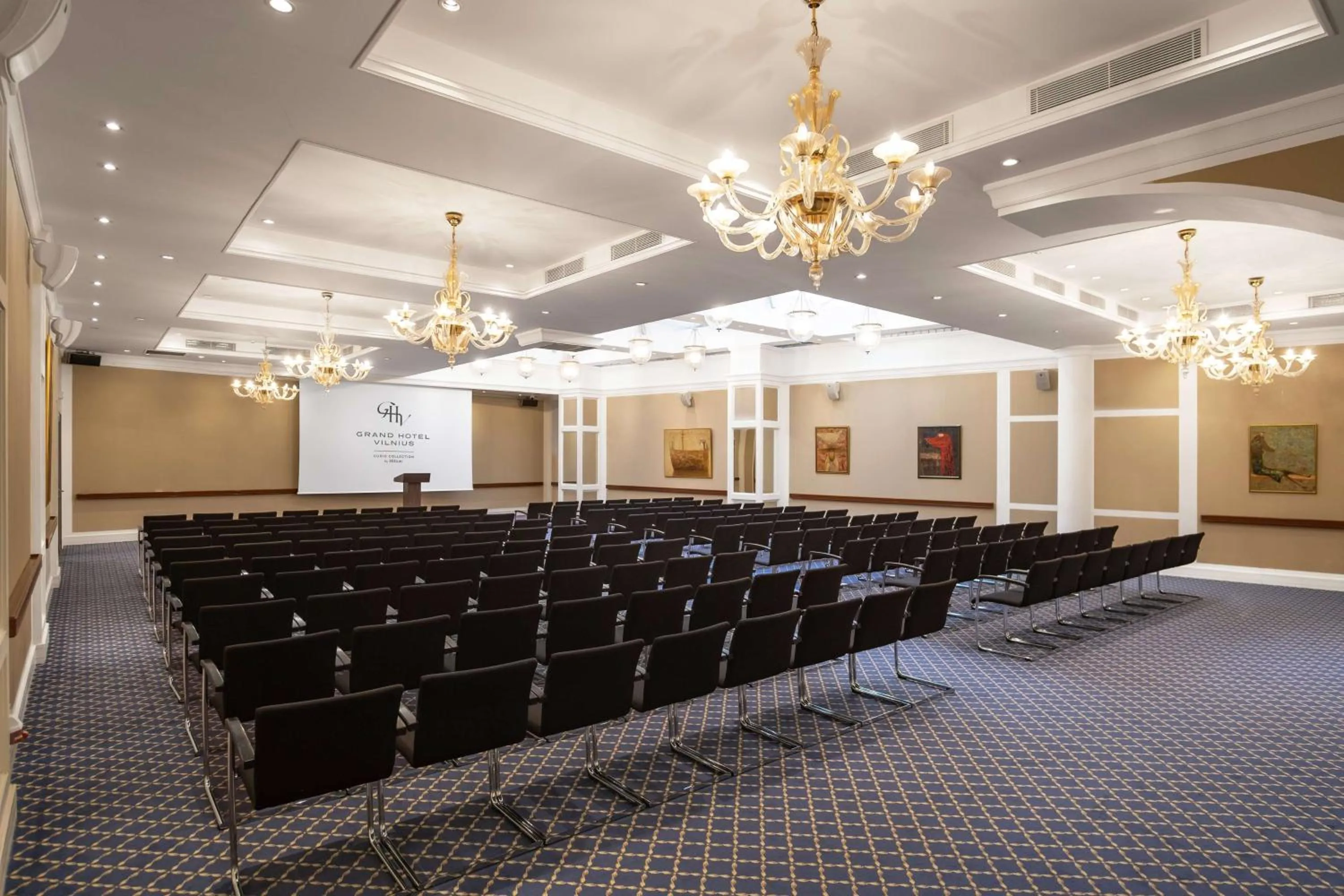 Meeting/conference room in Grand Hotel Kempinski Vilnius