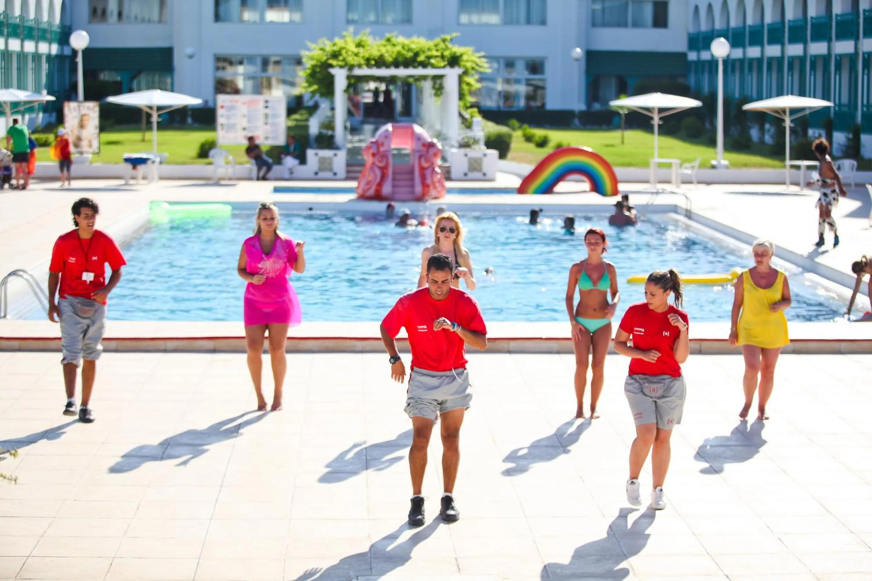 Swimming pool in El Mouradi Cap Mahdia