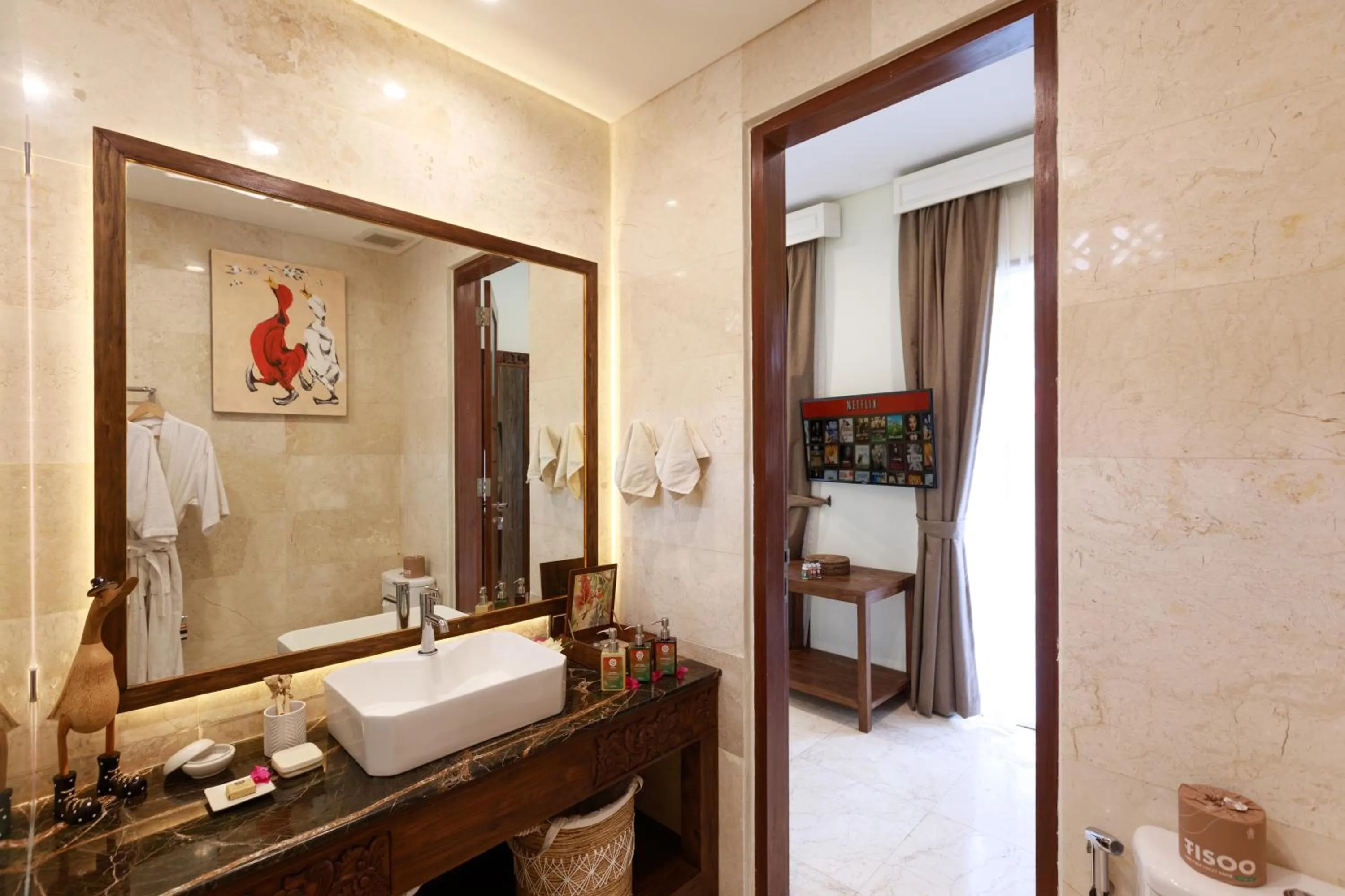 Bathroom in Delight ART Villas