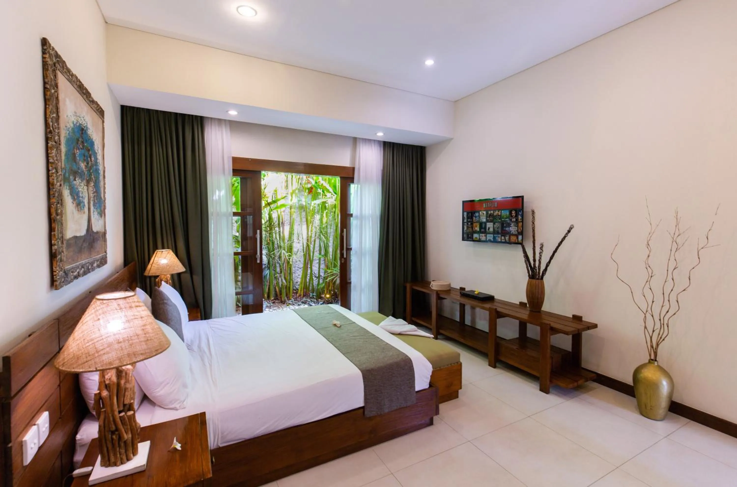 Bed in Delight ART Villas