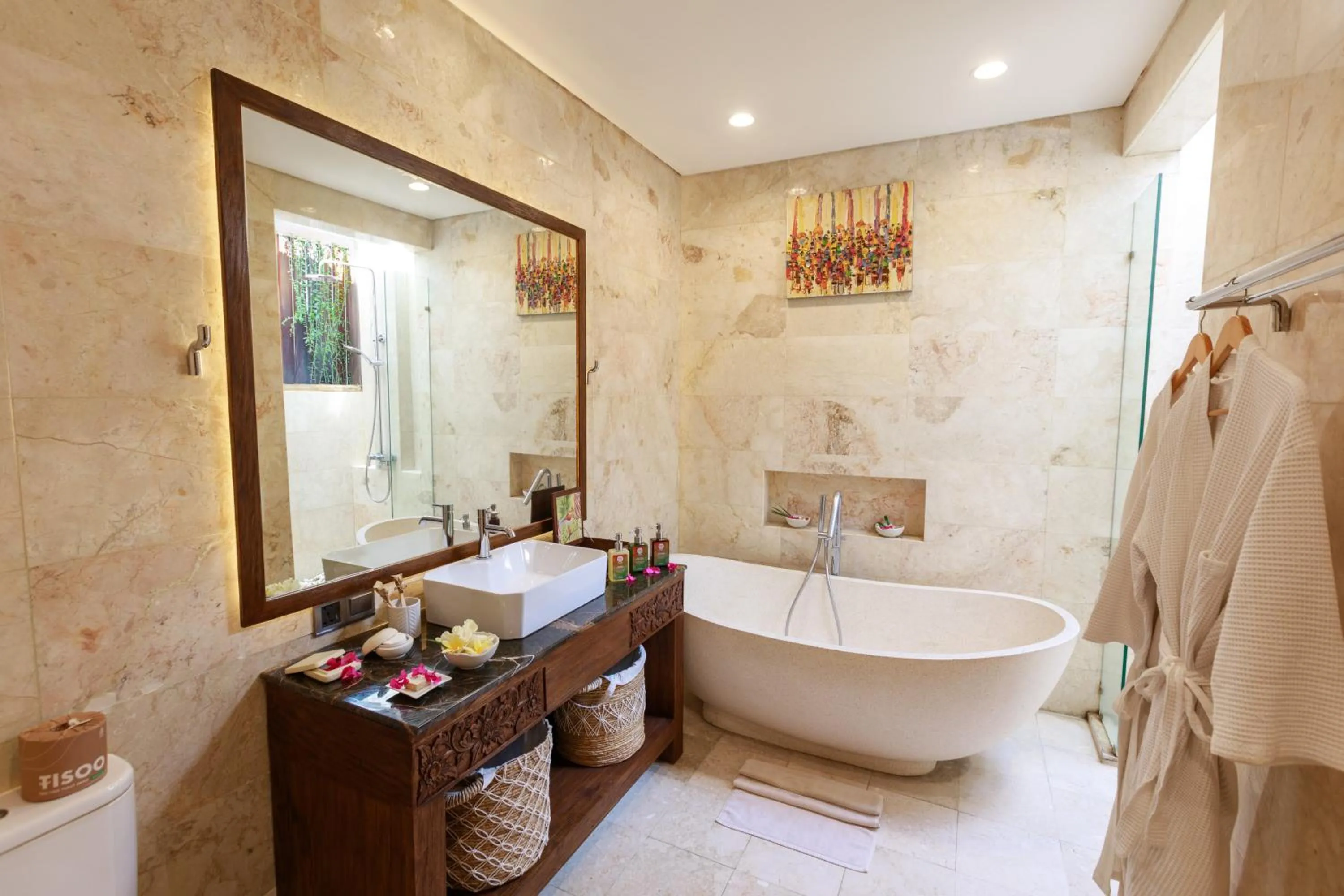 Bathroom in Delight ART Villas