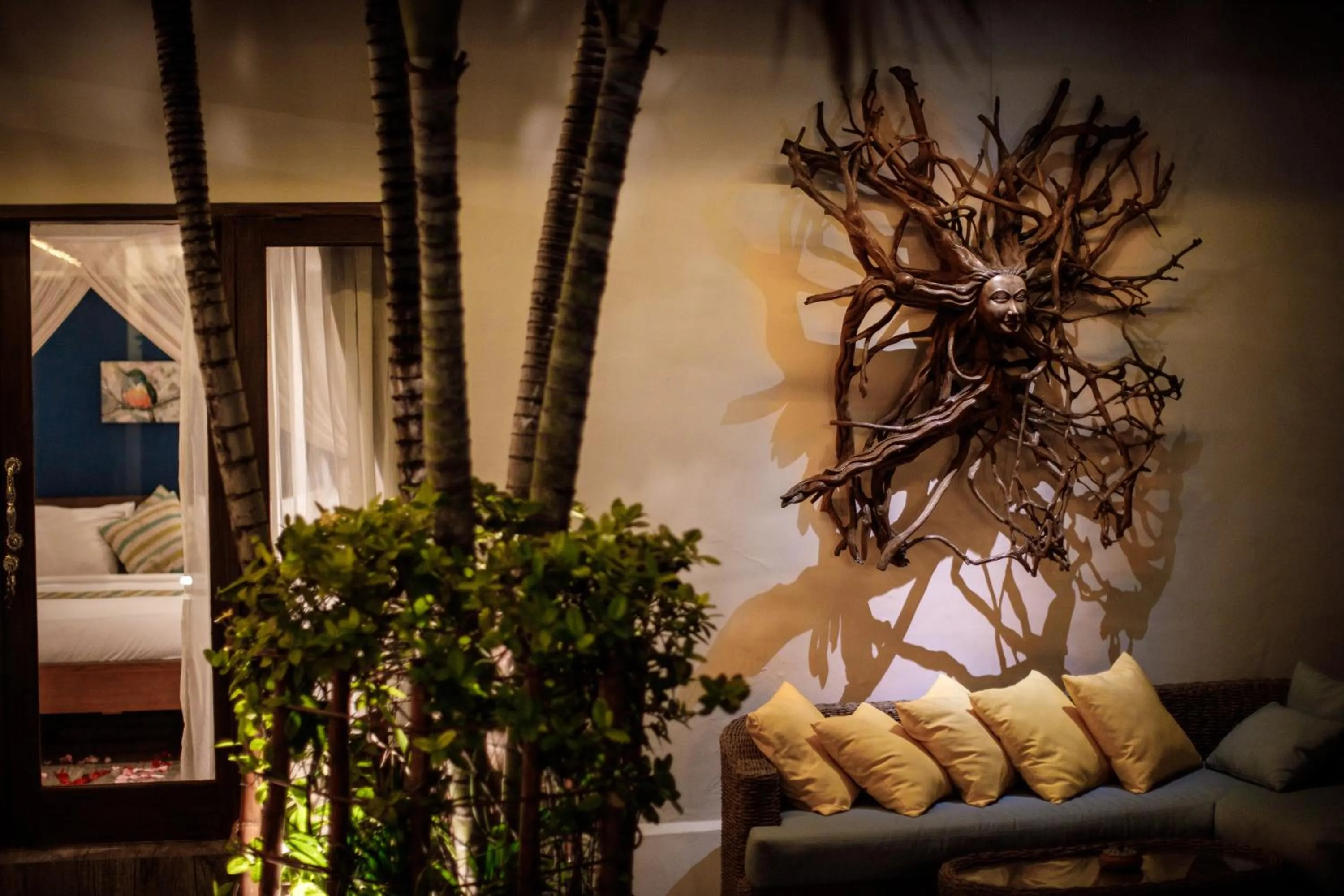 Patio, Bed in Delight ART Villas