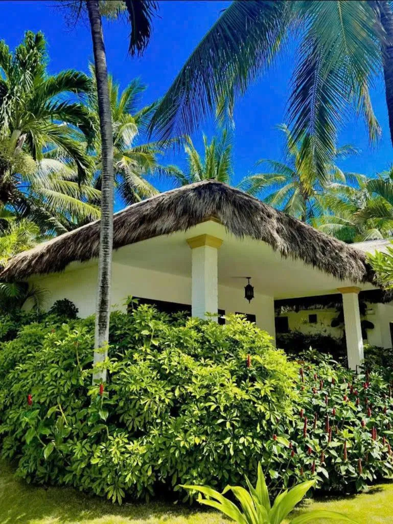 Garden in Cham Villas Resort