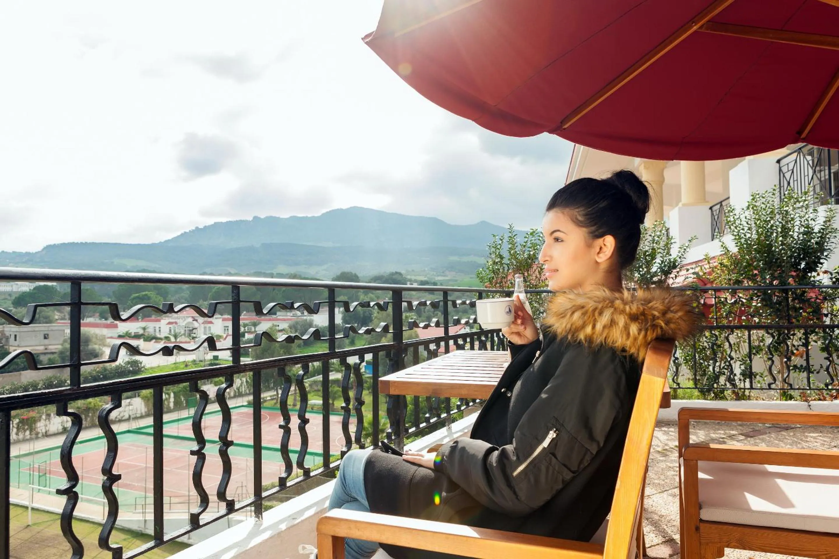 Balcony/Terrace in El Mouradi Hammam Bourguiba