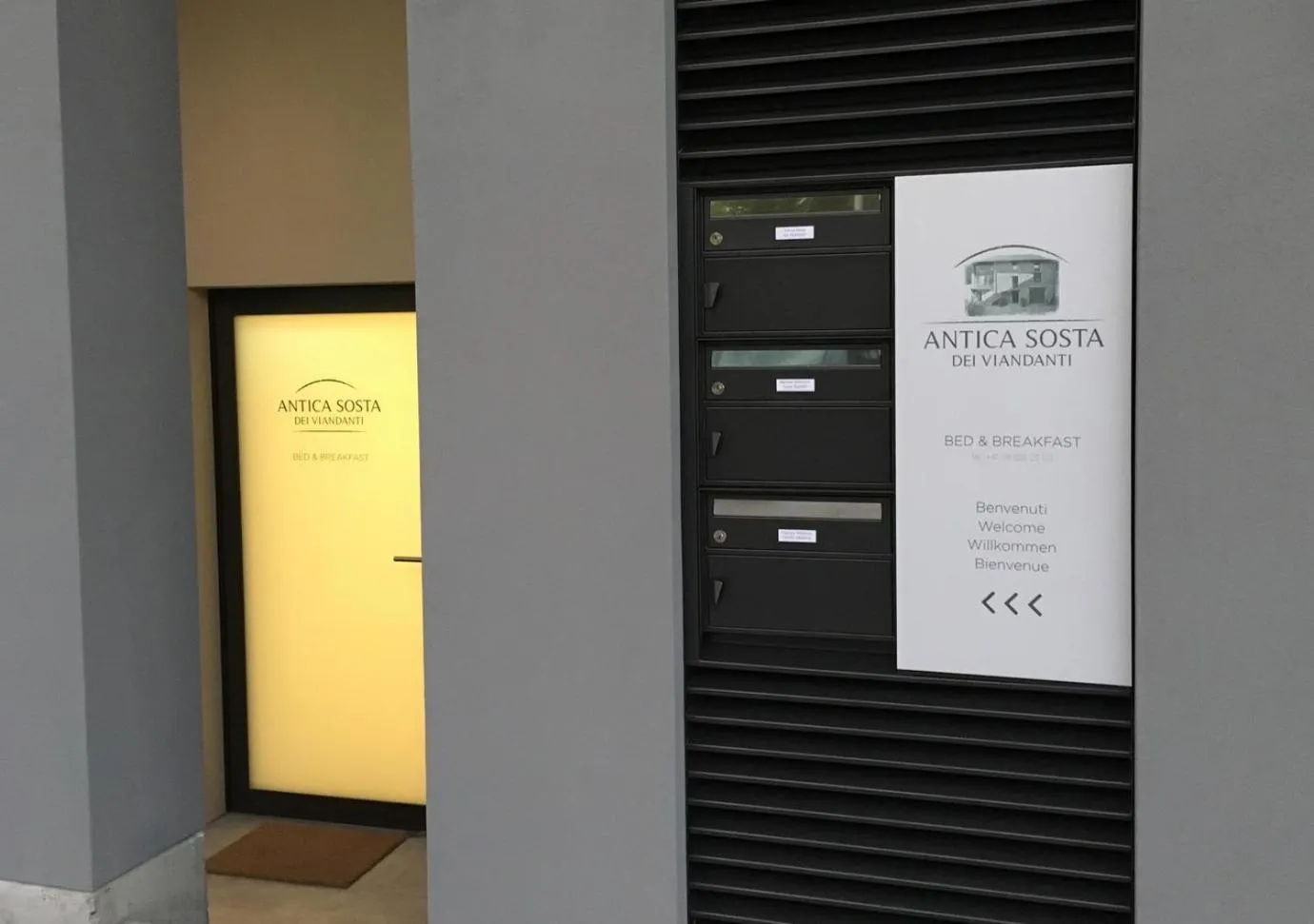 Facade/entrance in Antica Sosta dei Viandanti