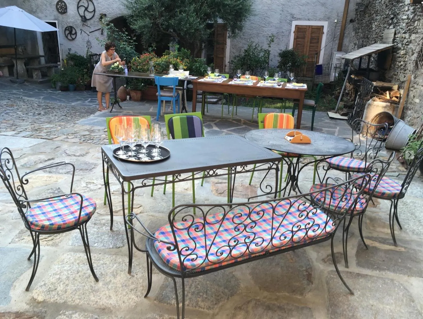 Garden view in Antica Sosta dei Viandanti