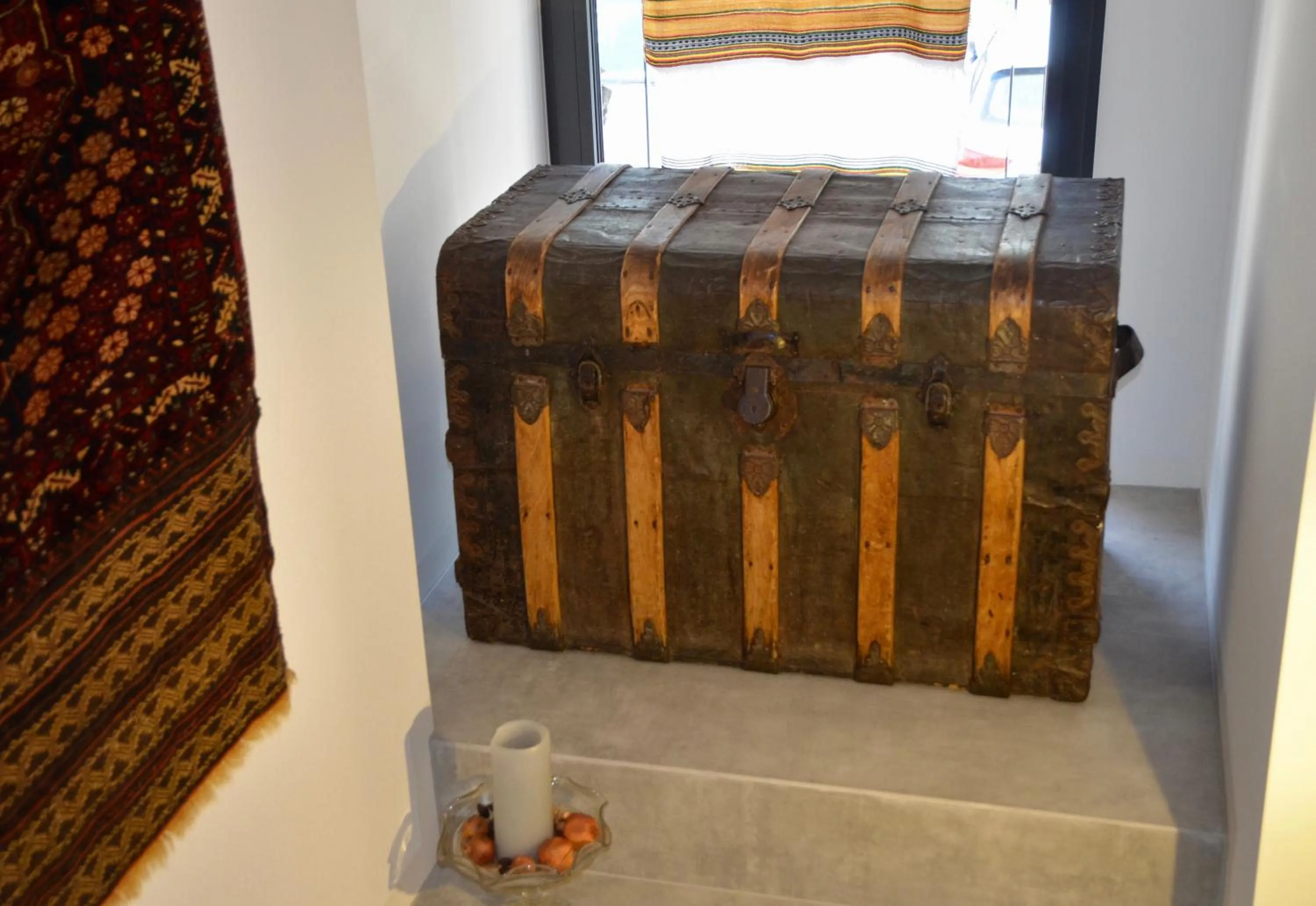 Decorative detail in Antica Sosta dei Viandanti