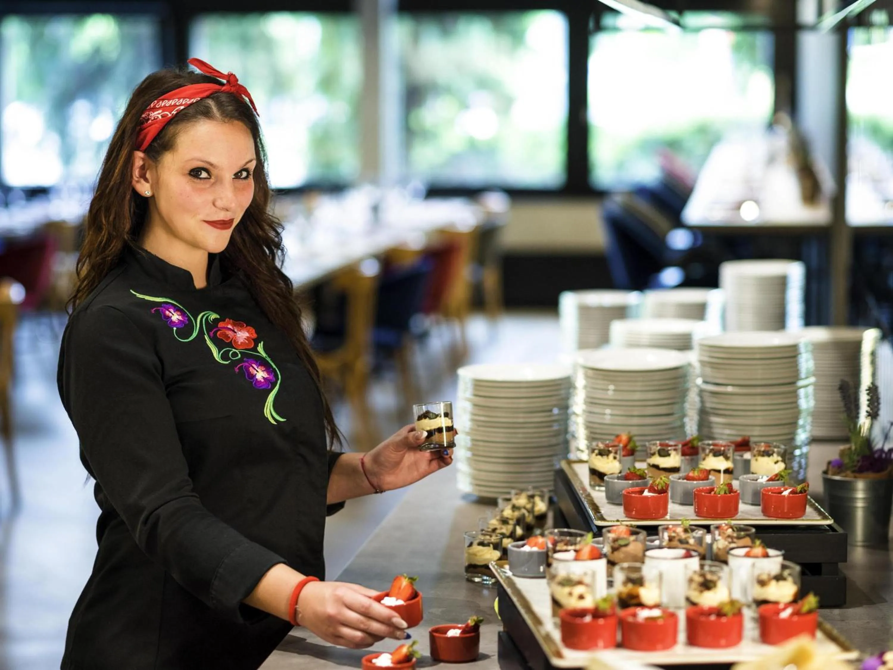 Restaurant/places to eat in ibis Budapest Castle Hill