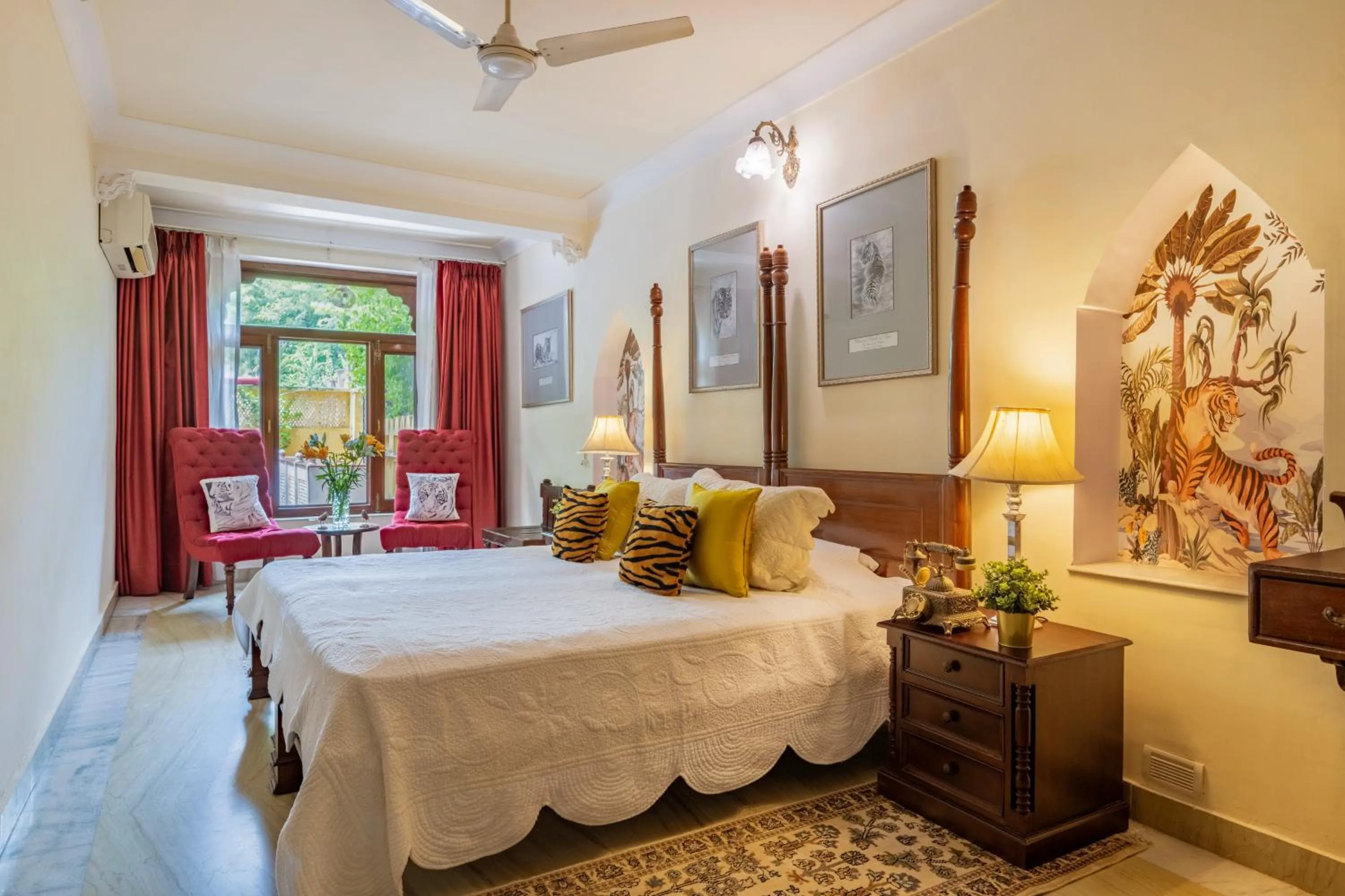 Day, Bed in Dera Rawatsar - Heritage Hotel