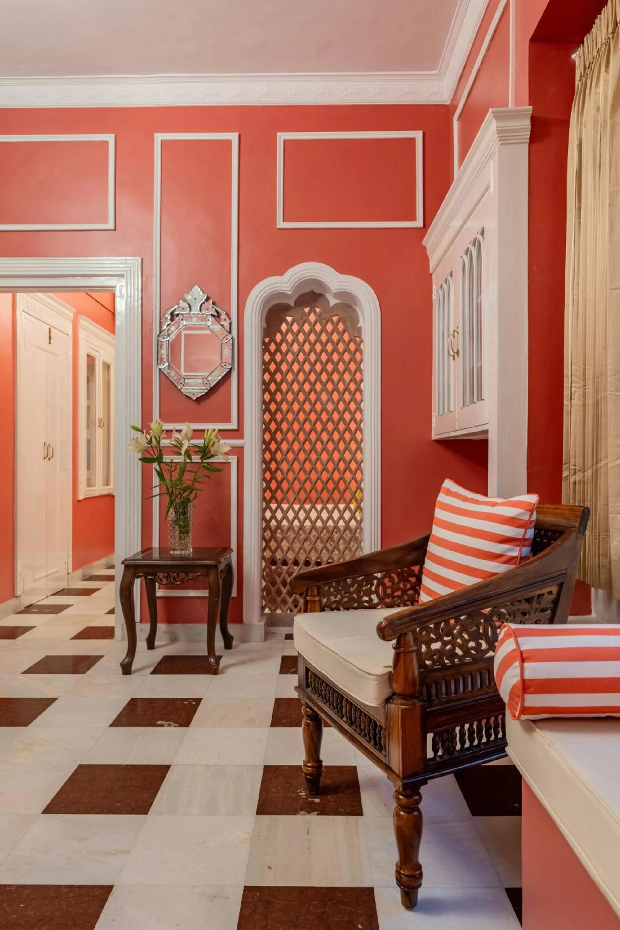 Seating area in Dera Rawatsar - Heritage Hotel