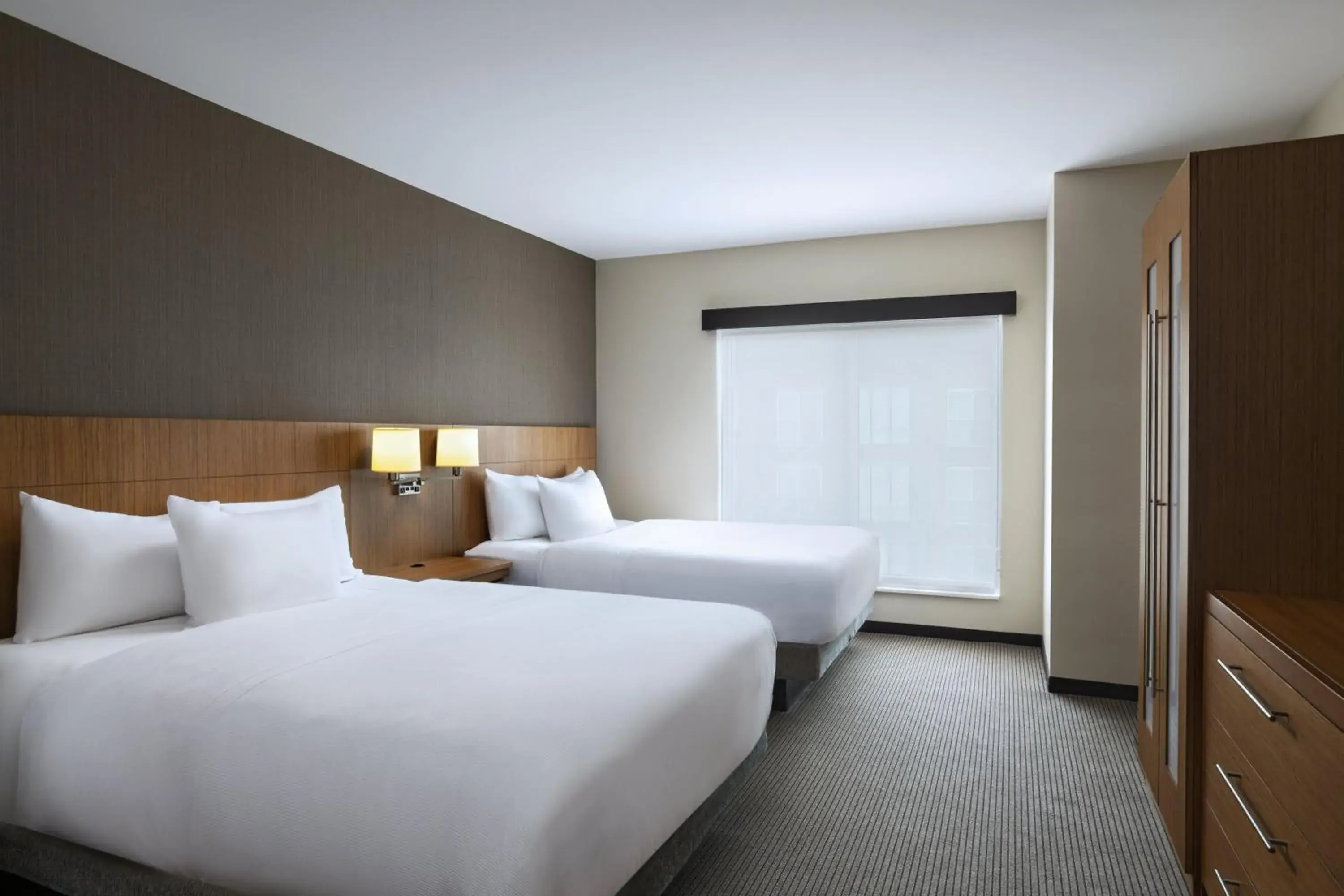 Queen Room with Two Queen Beds and Sofa Bed in Hyatt Place Greensboro Downtown Queen Room with Two Queen Beds and Sofa Bed in Hyatt Place Greensboro Downtown