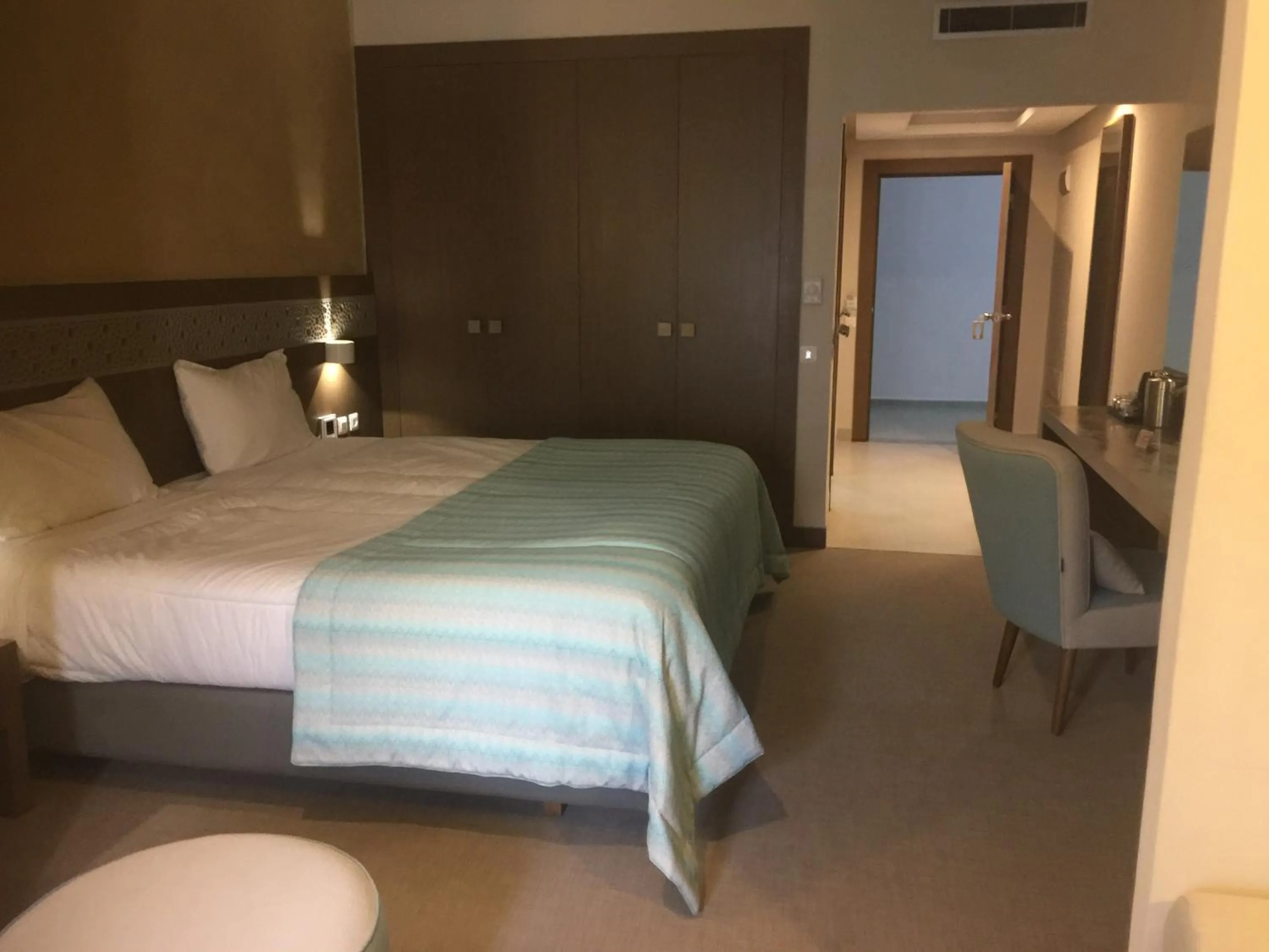 Bed in Hotel La Residence Hammamet