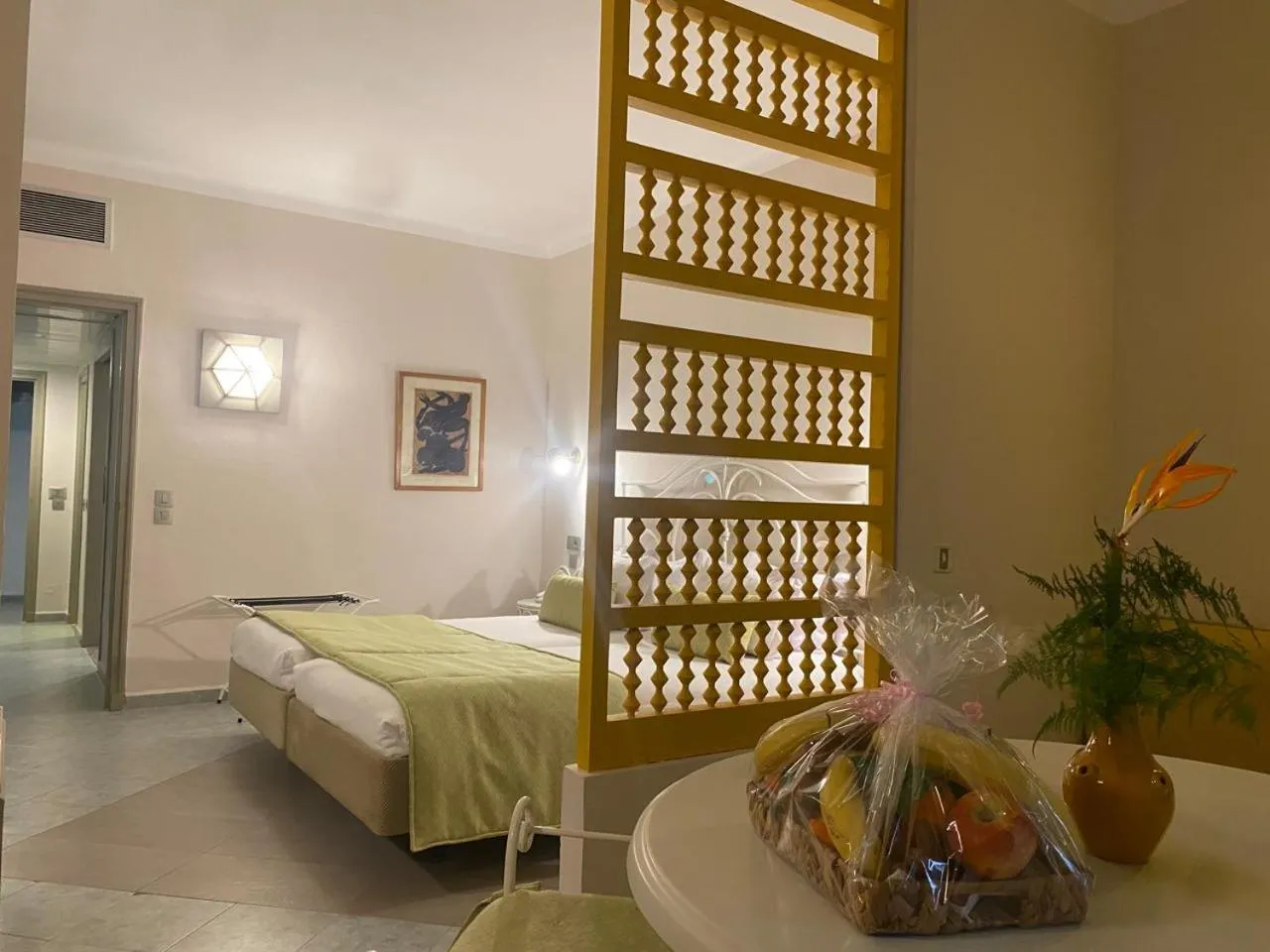 Bed in Hotel La Residence Hammamet