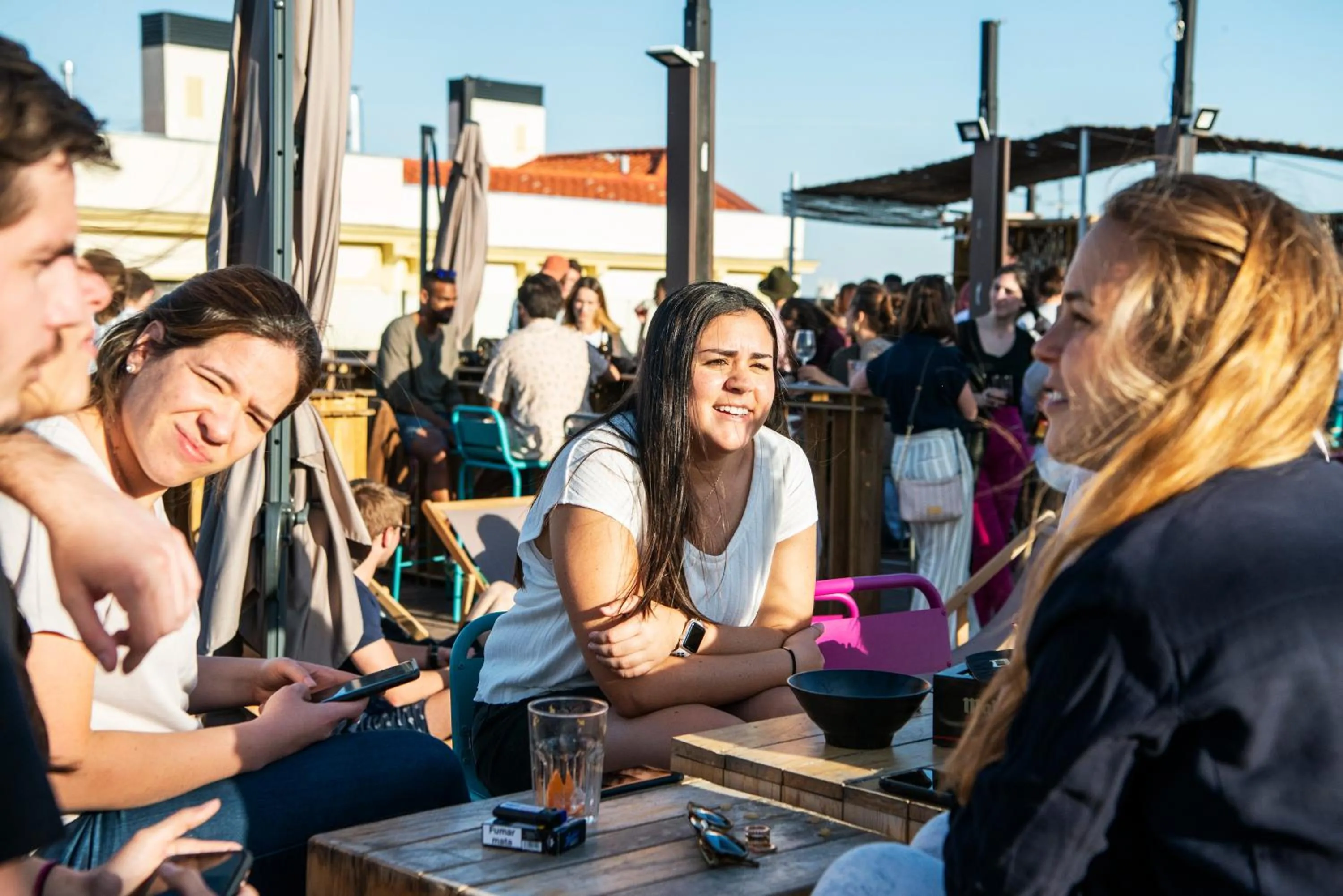 Drinks in Safestay Madrid Central