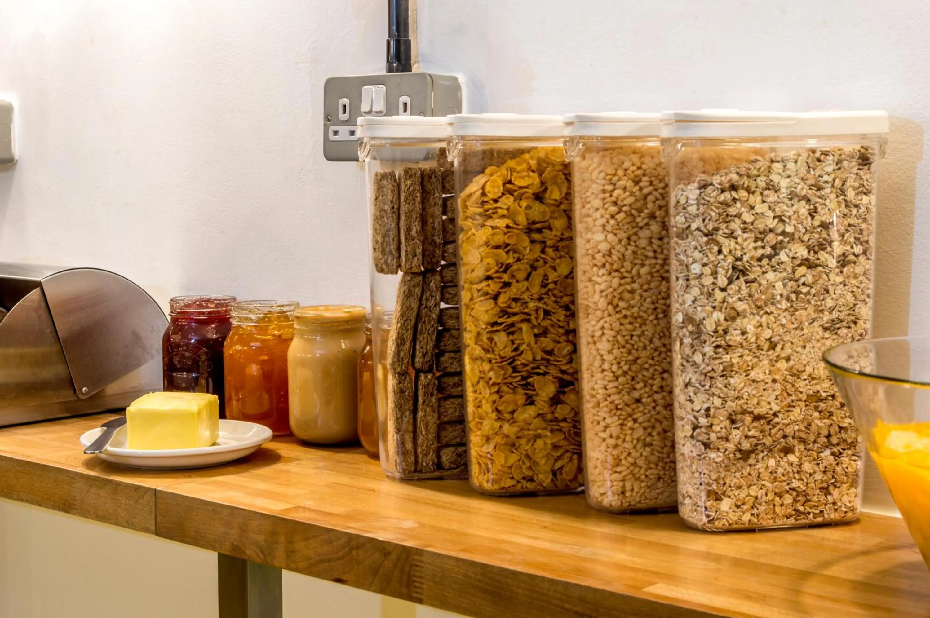 Breakfast in Safestay Madrid Central