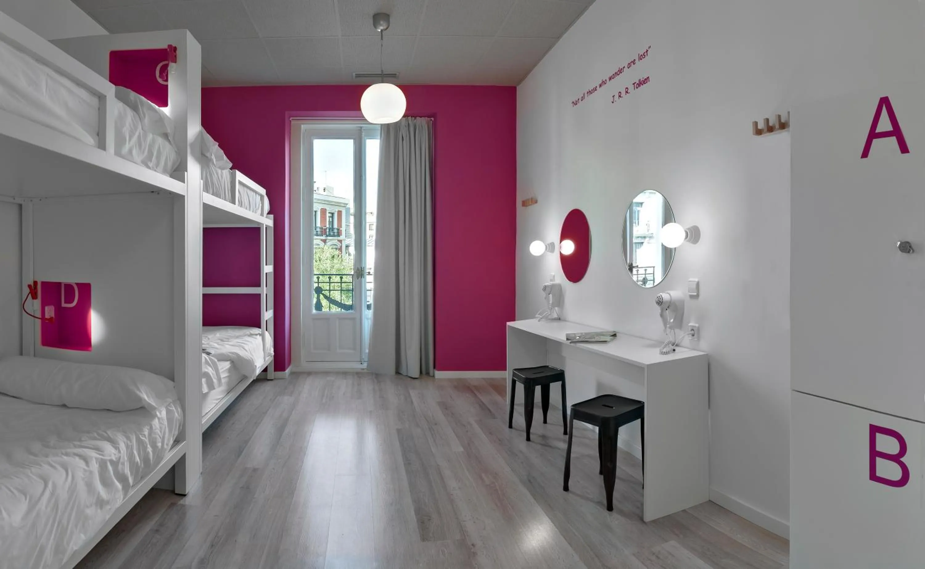 Bedroom, Bed in Safestay Madrid Central