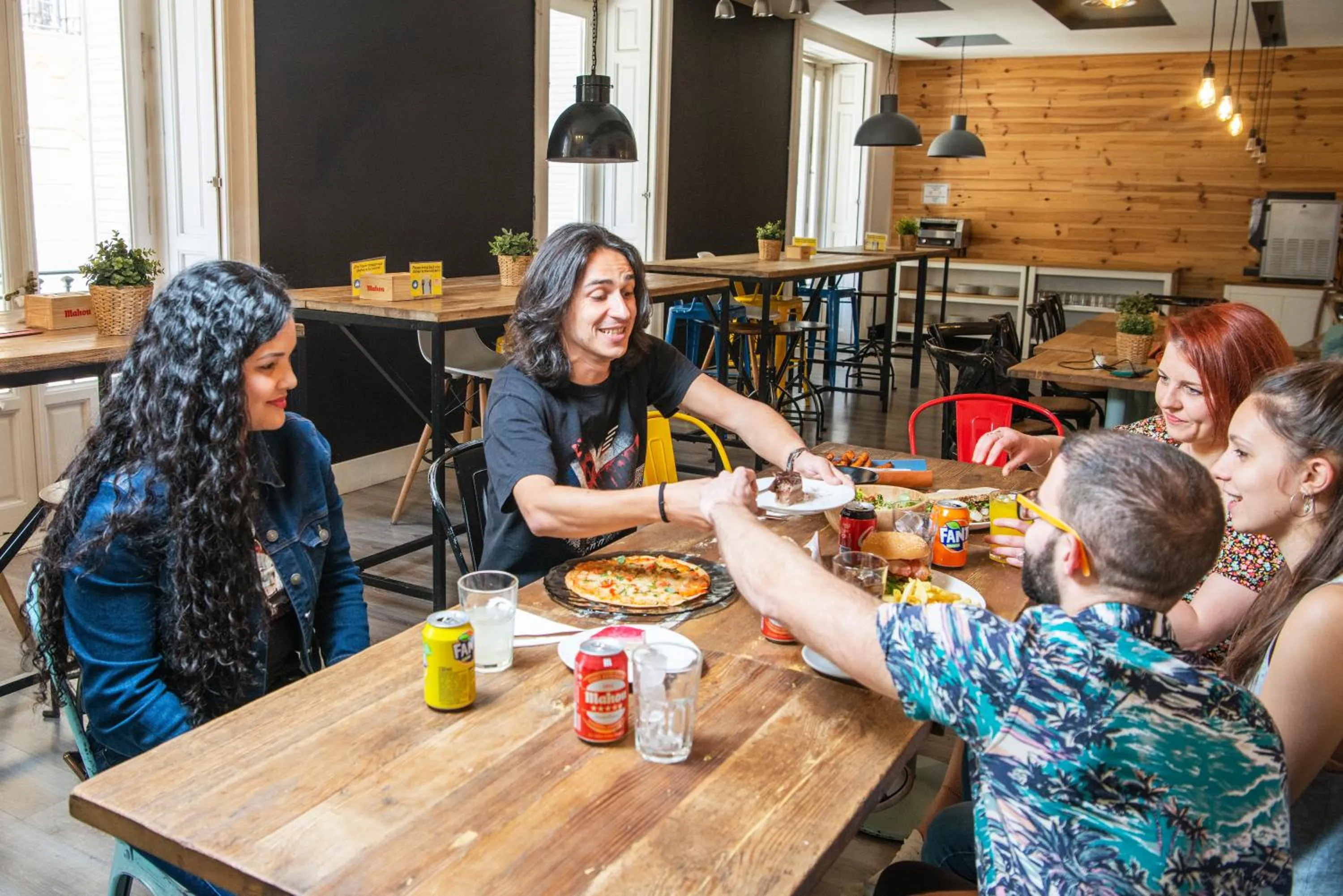 People in Safestay Madrid Central