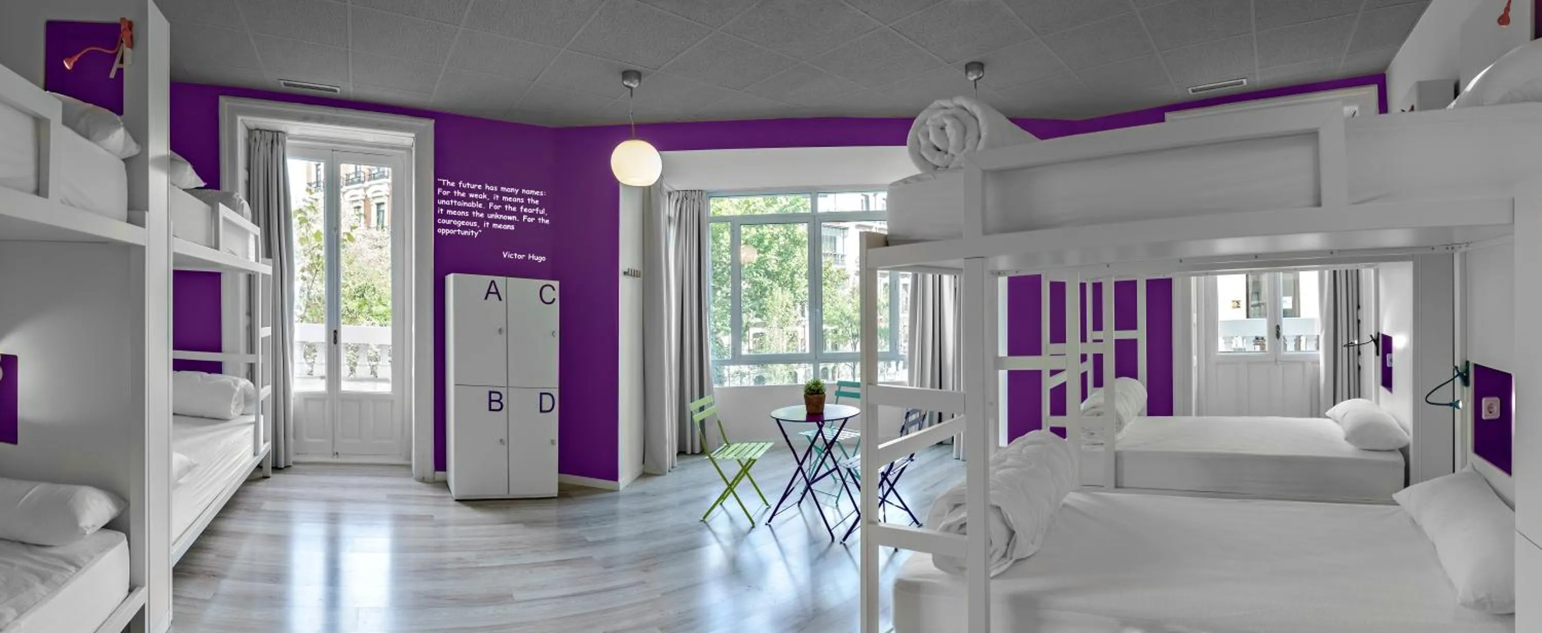 Photo of the whole room, Bed in Safestay Madrid Central