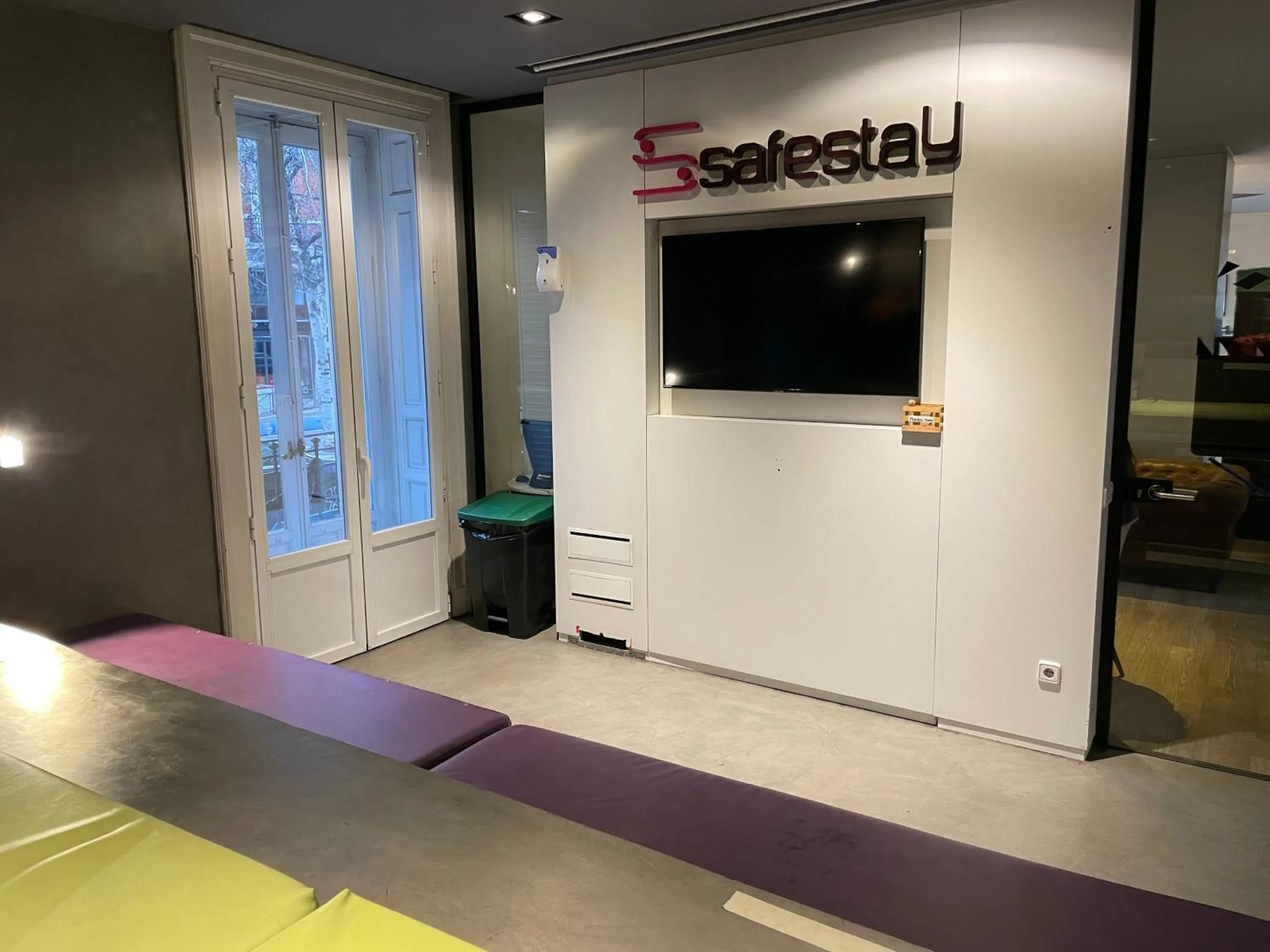 Area and facilities in Safestay Madrid Central