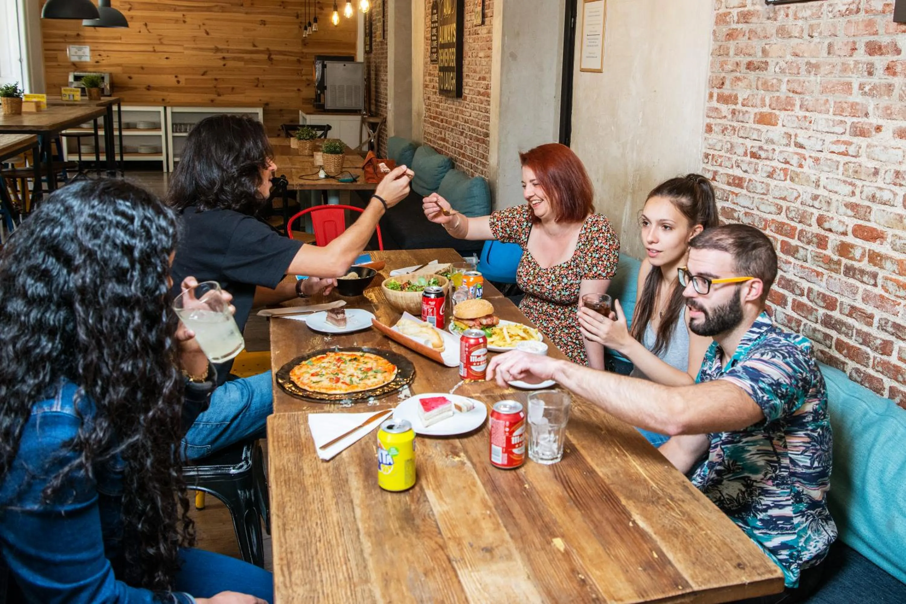 People in Safestay Madrid Central