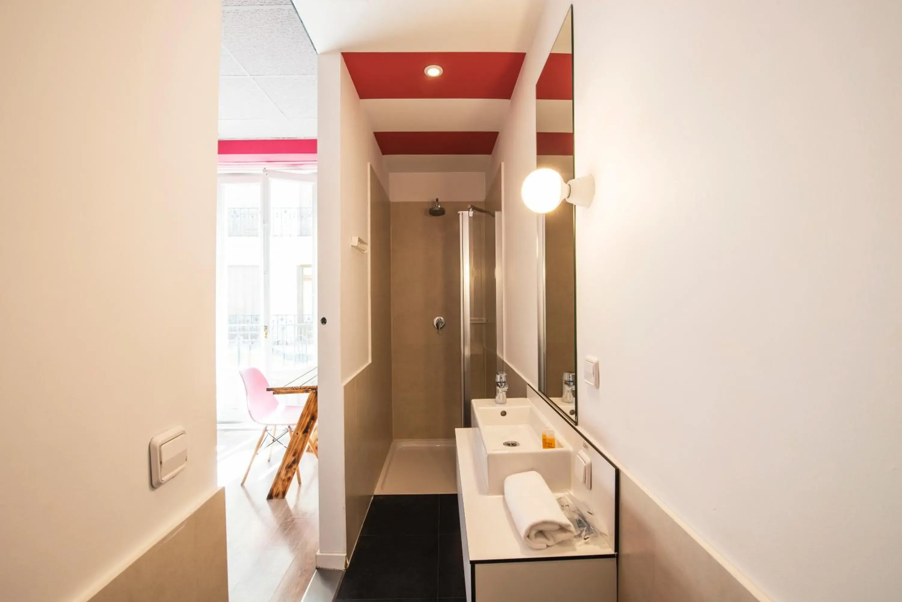 Double Room Ensuite in Safestay Madrid Central Double Room Ensuite in Safestay Madrid Central