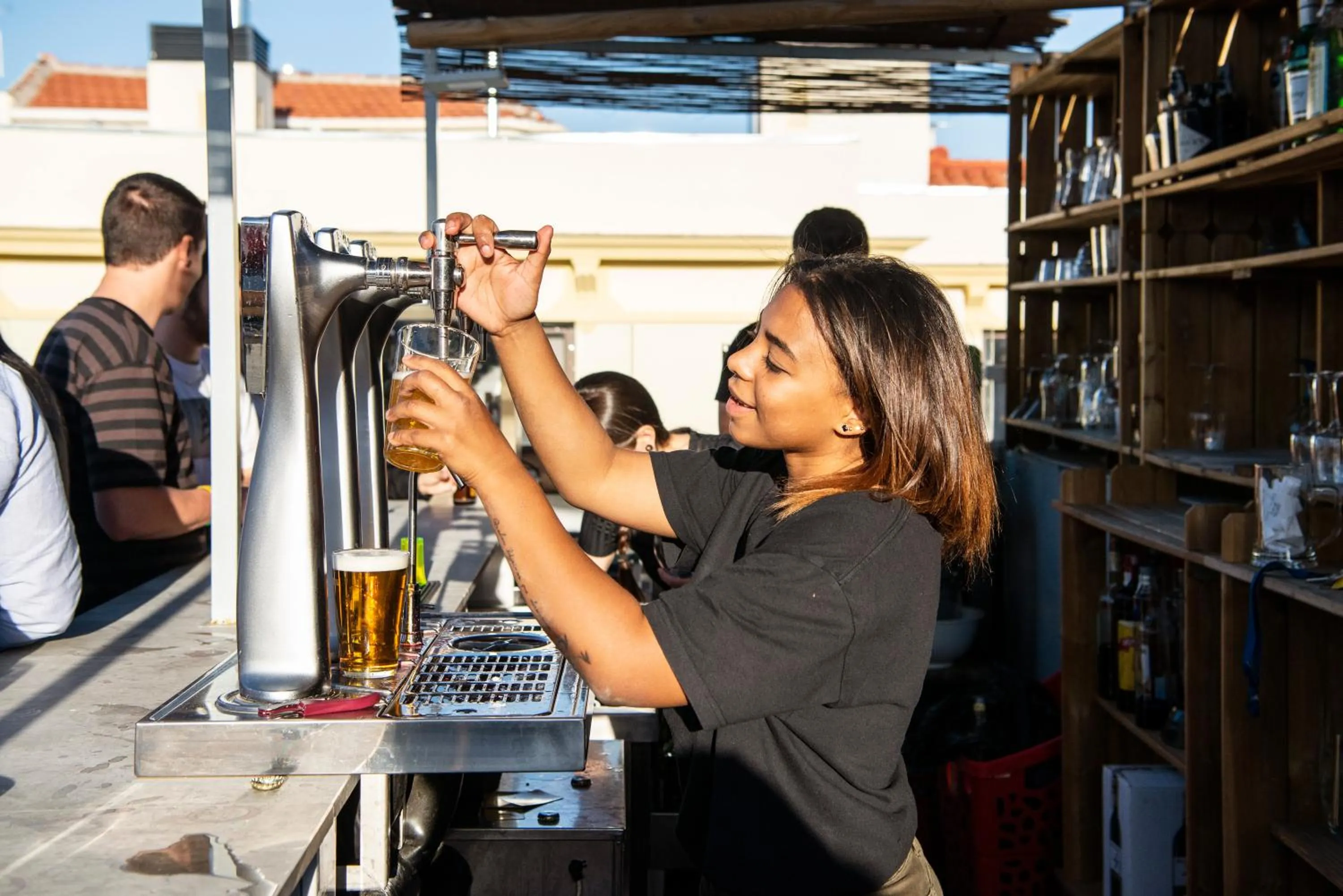 Area and facilities in Safestay Madrid Central