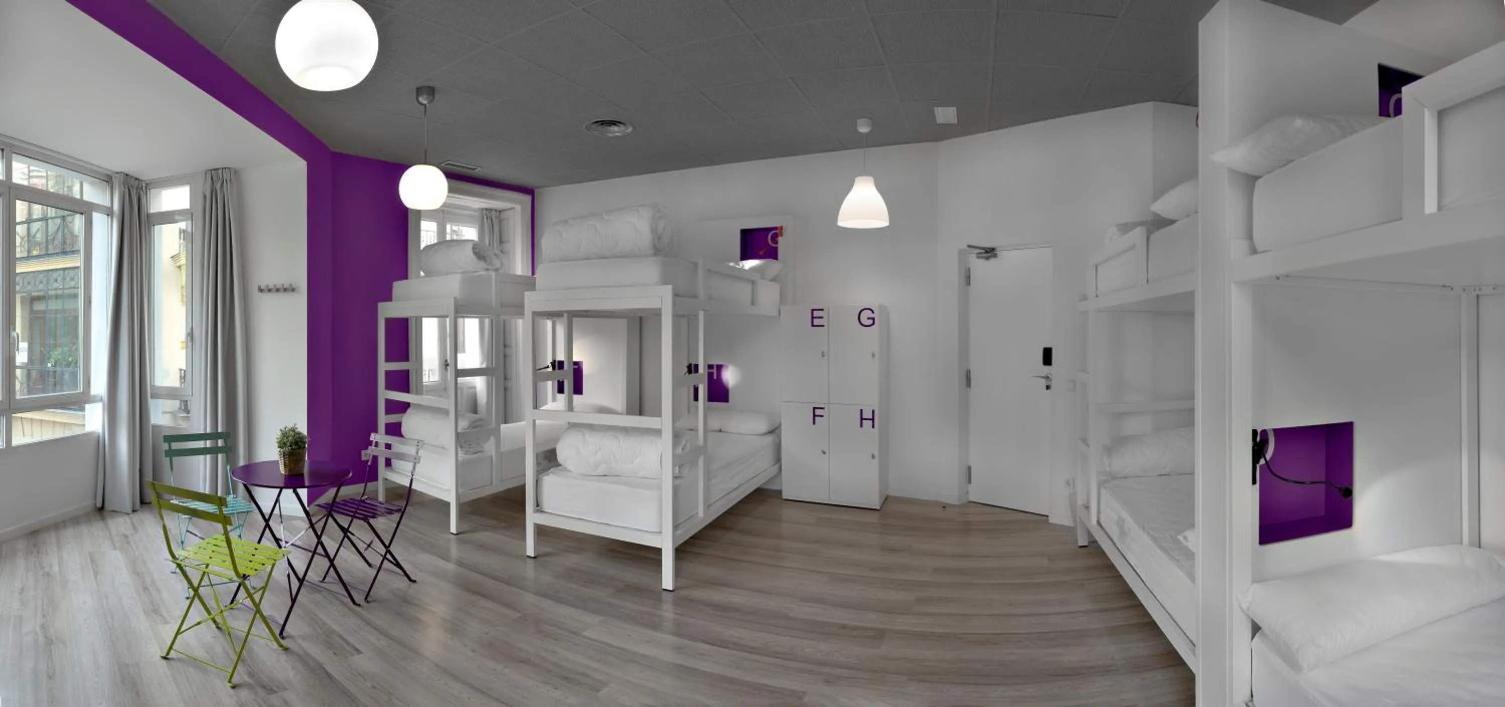 Photo of the whole room in Safestay Madrid Central