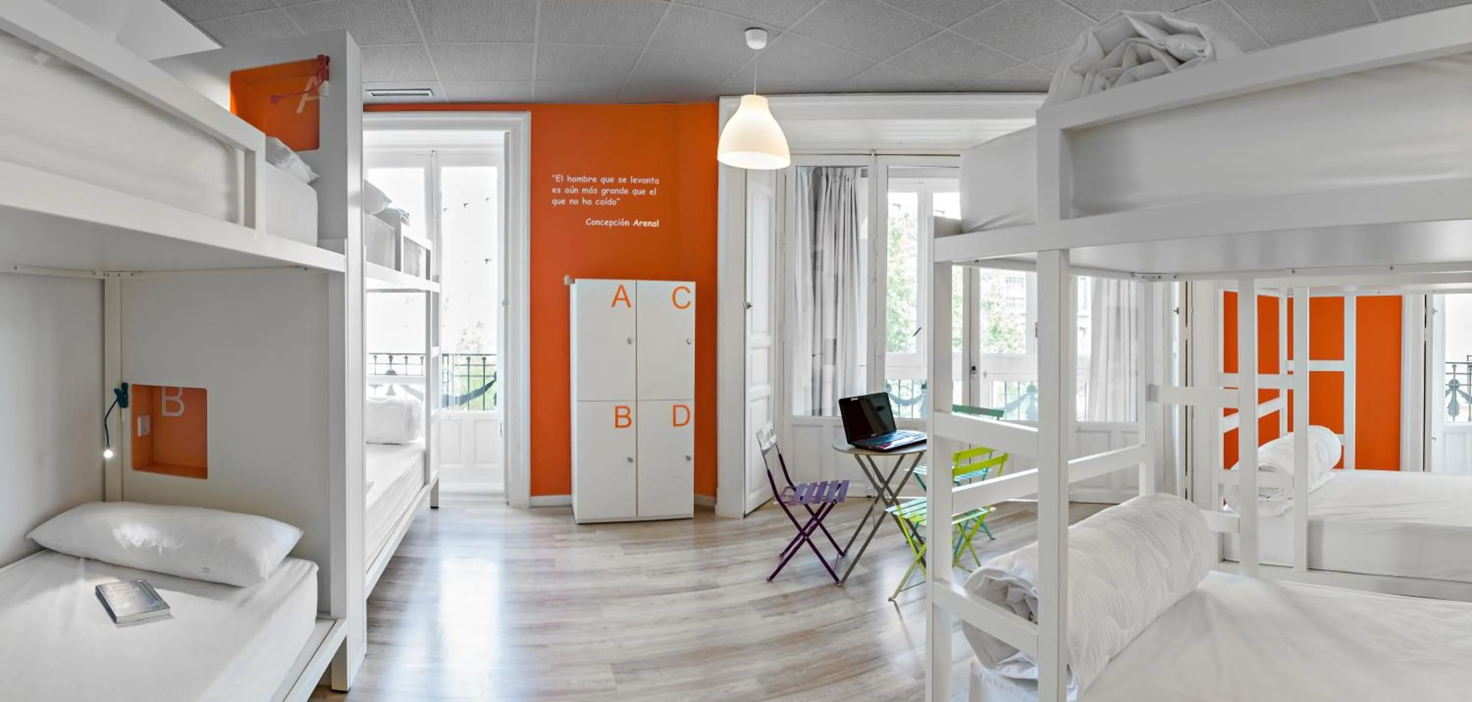 Photo of the whole room, Bed in Safestay Madrid Central