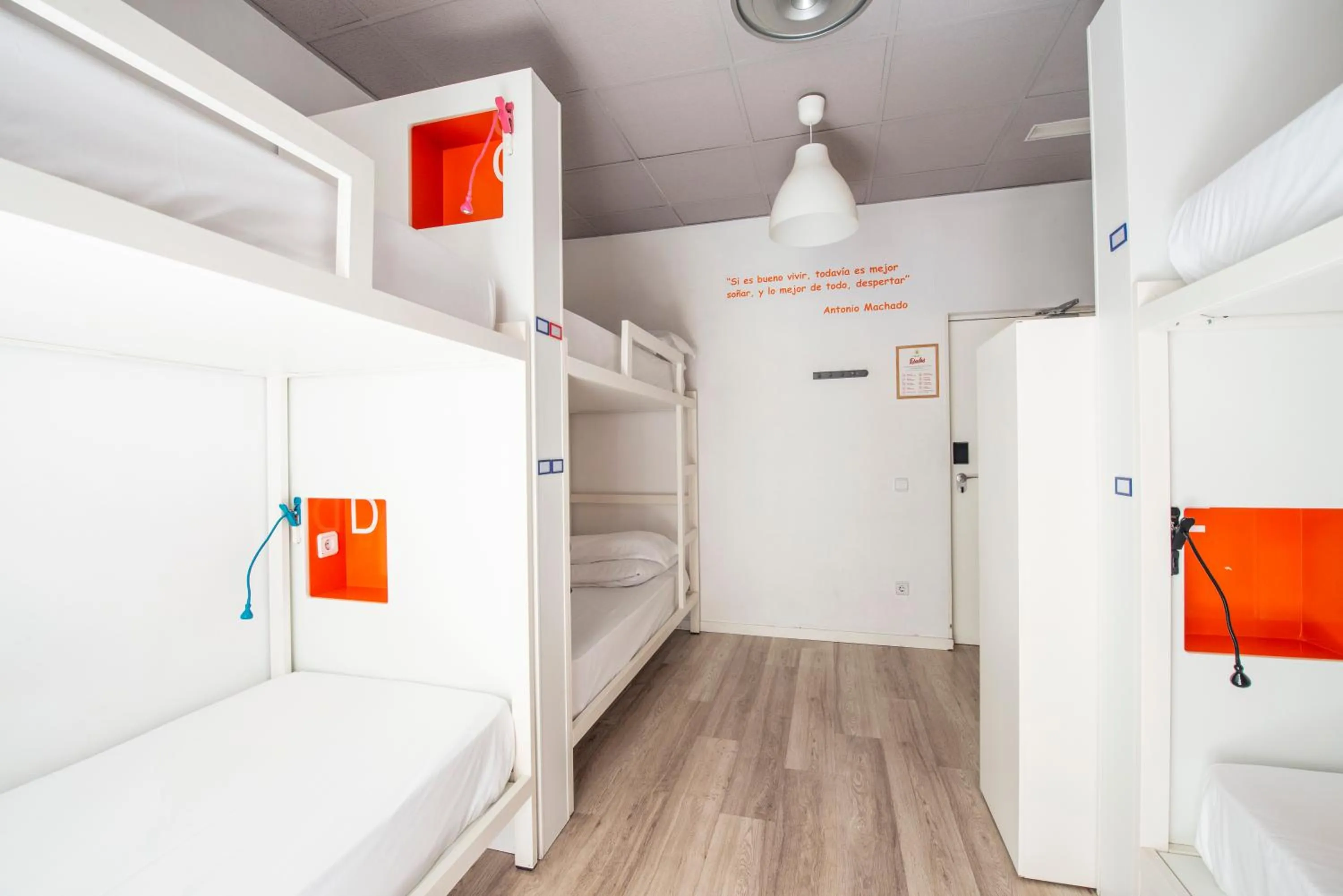 bunk bed, Bed in Safestay Madrid Central