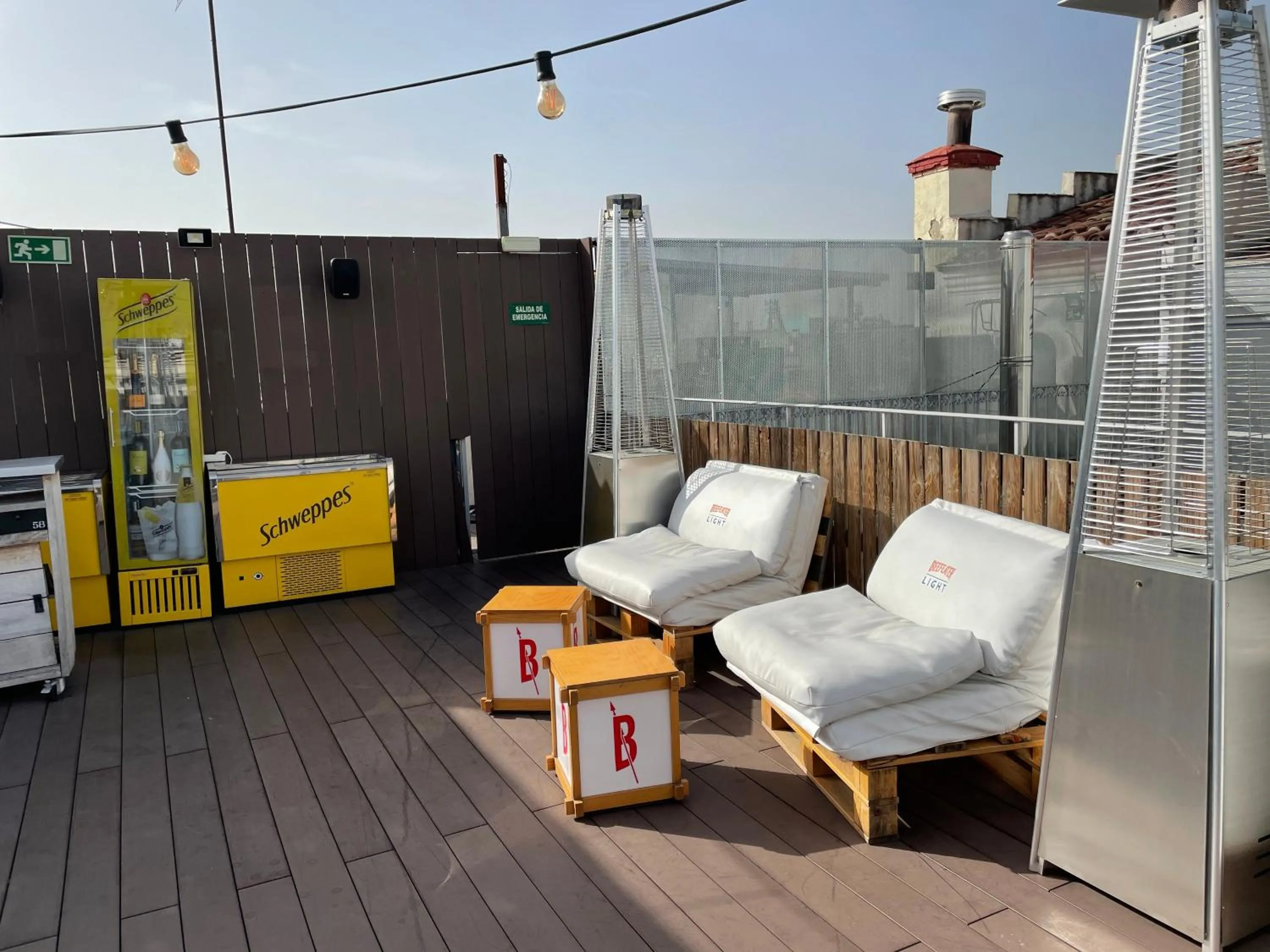 Area and facilities in Safestay Madrid Central