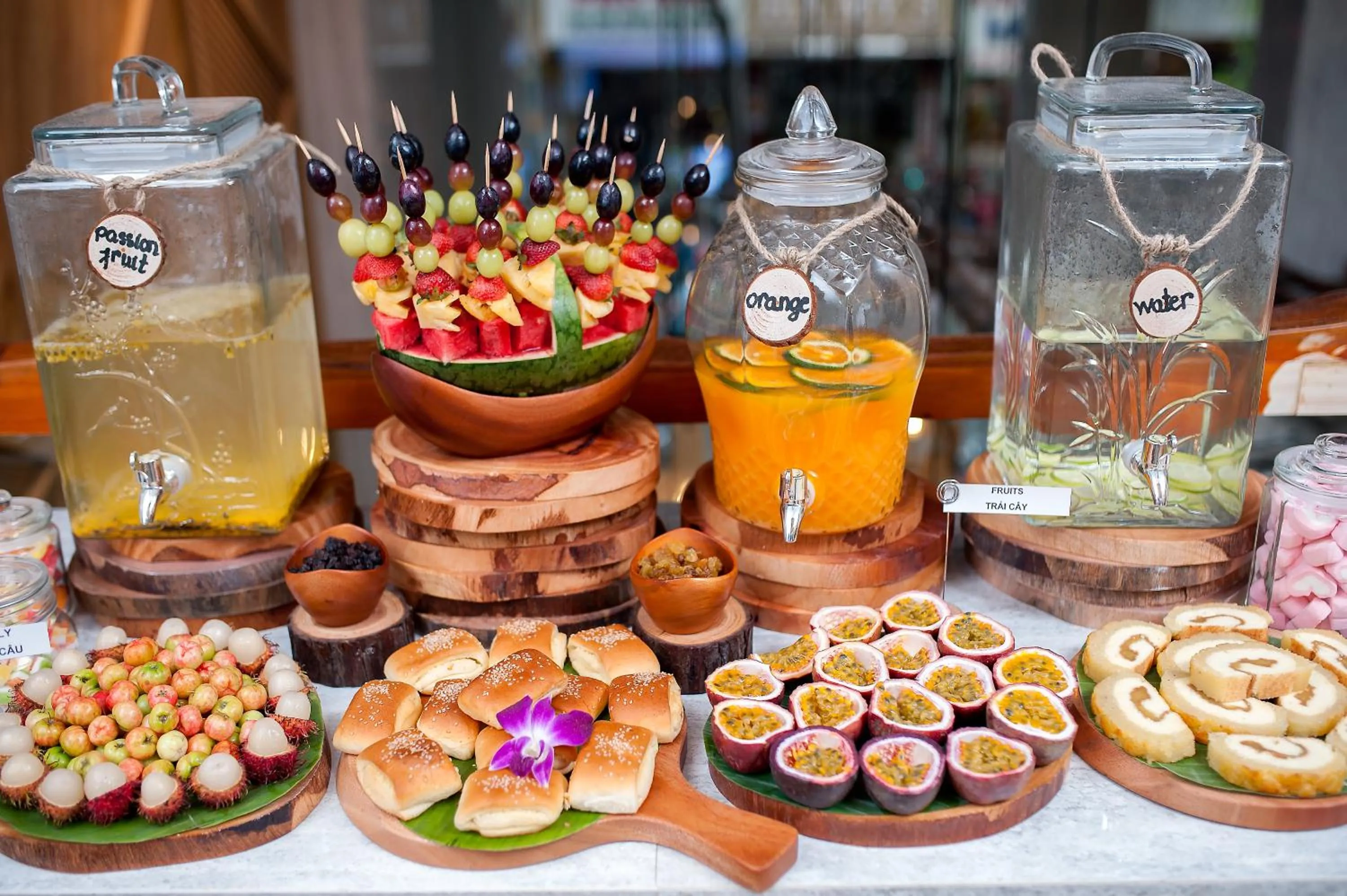 Breakfast in Adora Hotel