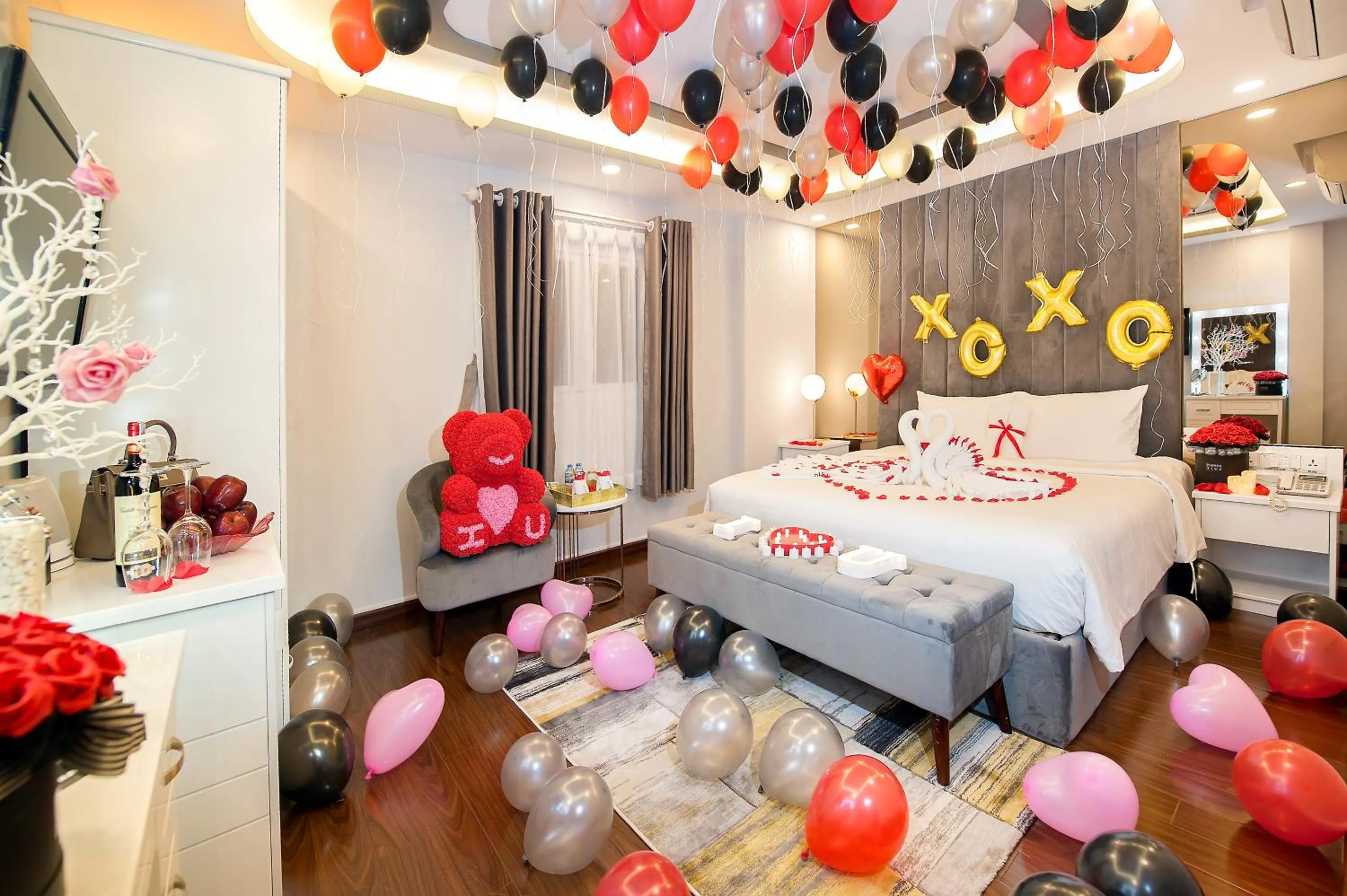 Photo of the whole room, Bed in Adora Hotel