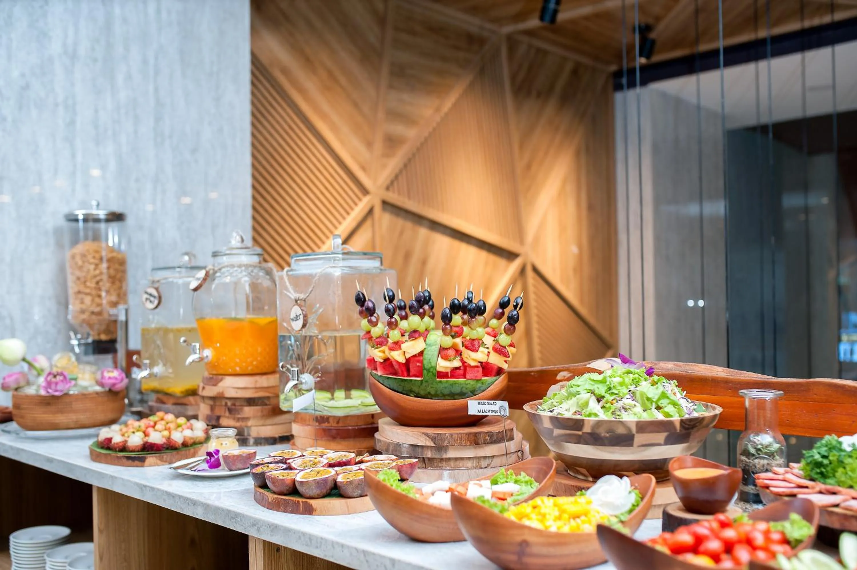 Breakfast in Adora Hotel