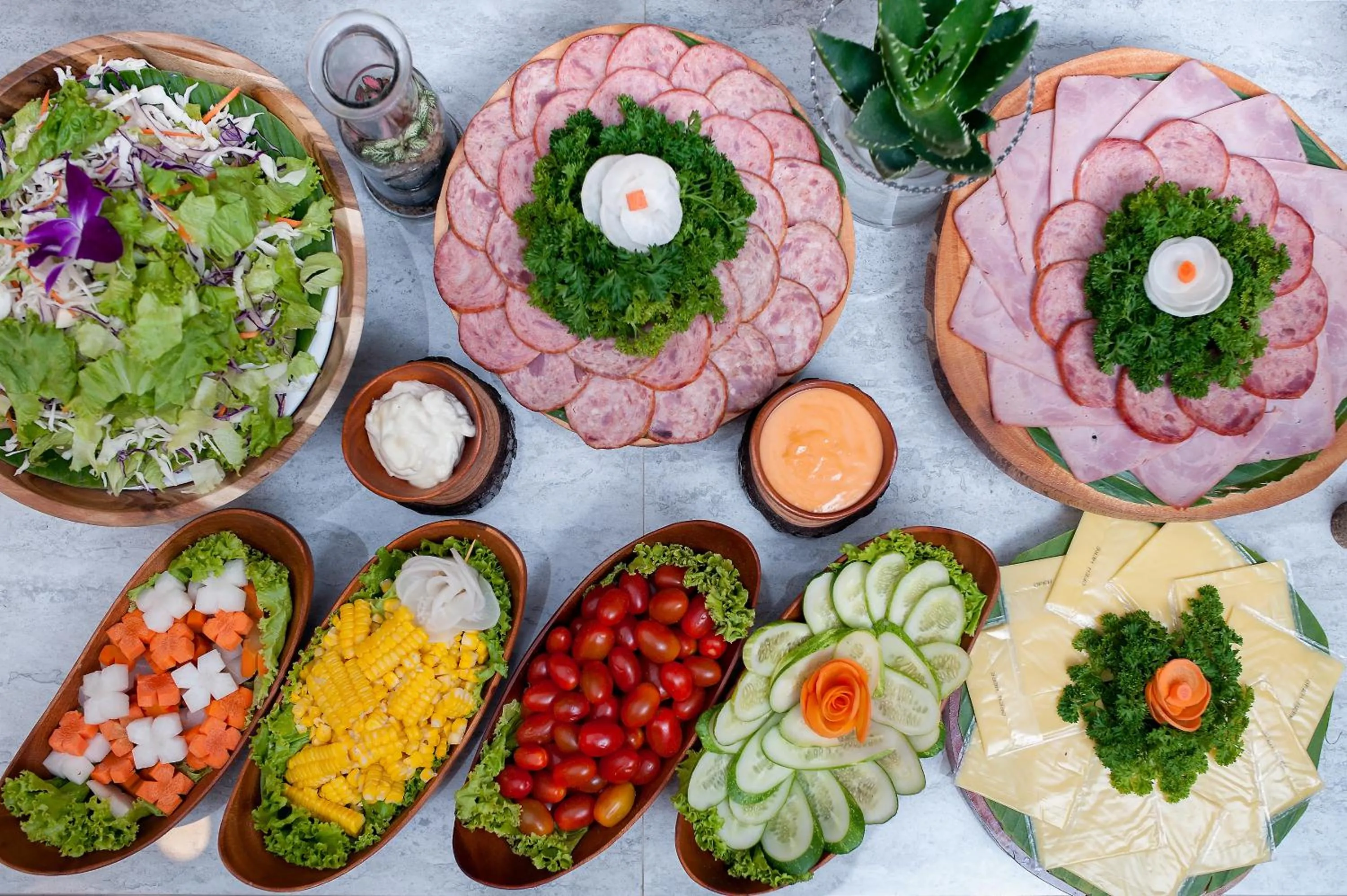 Breakfast in Adora Hotel