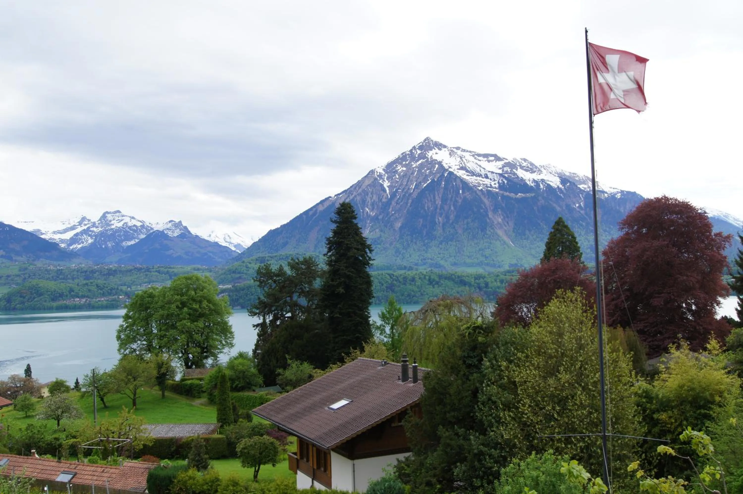 Mountain view in B&B Schönörtli