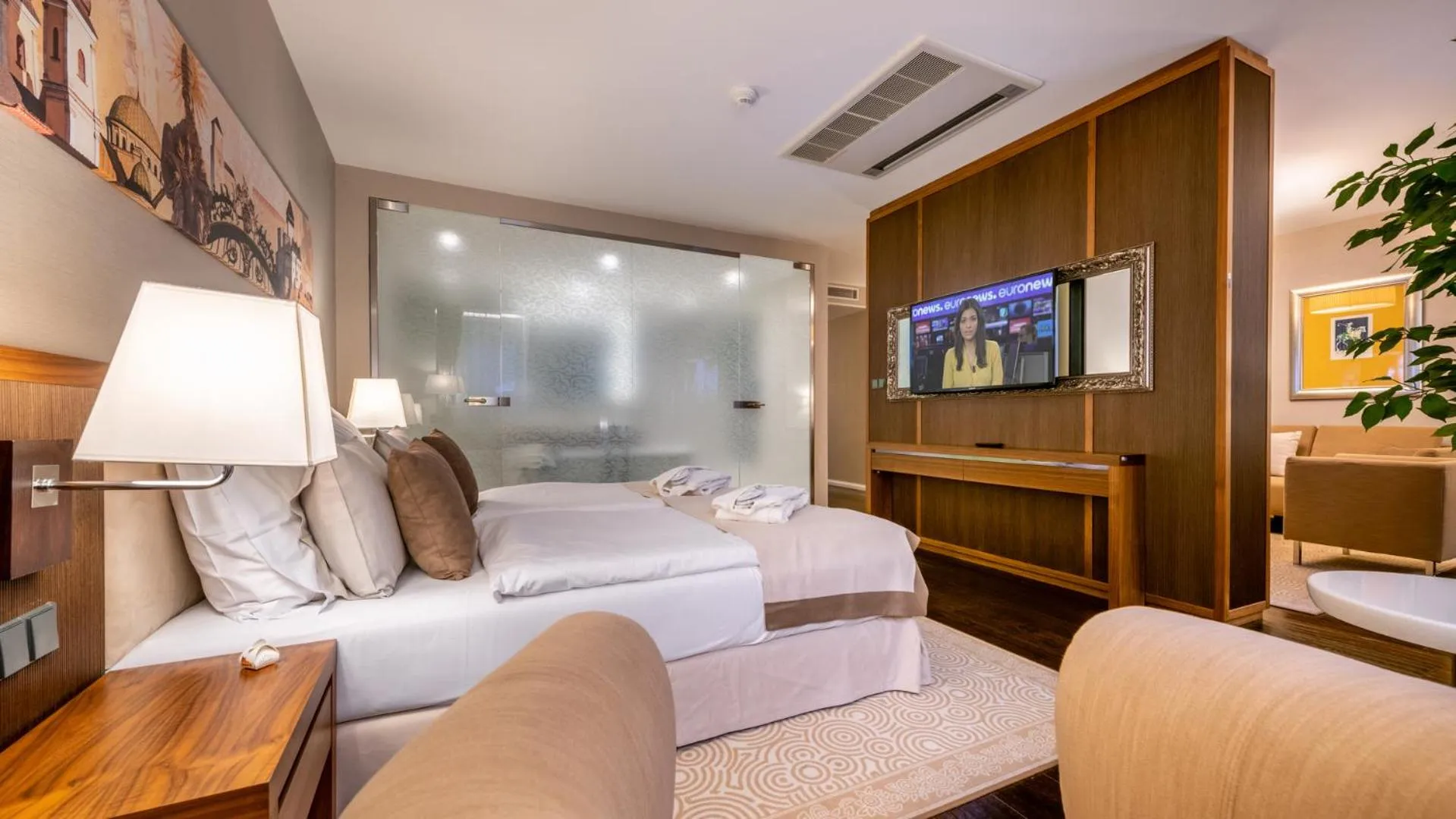 Bed in Hotel Elizabeth